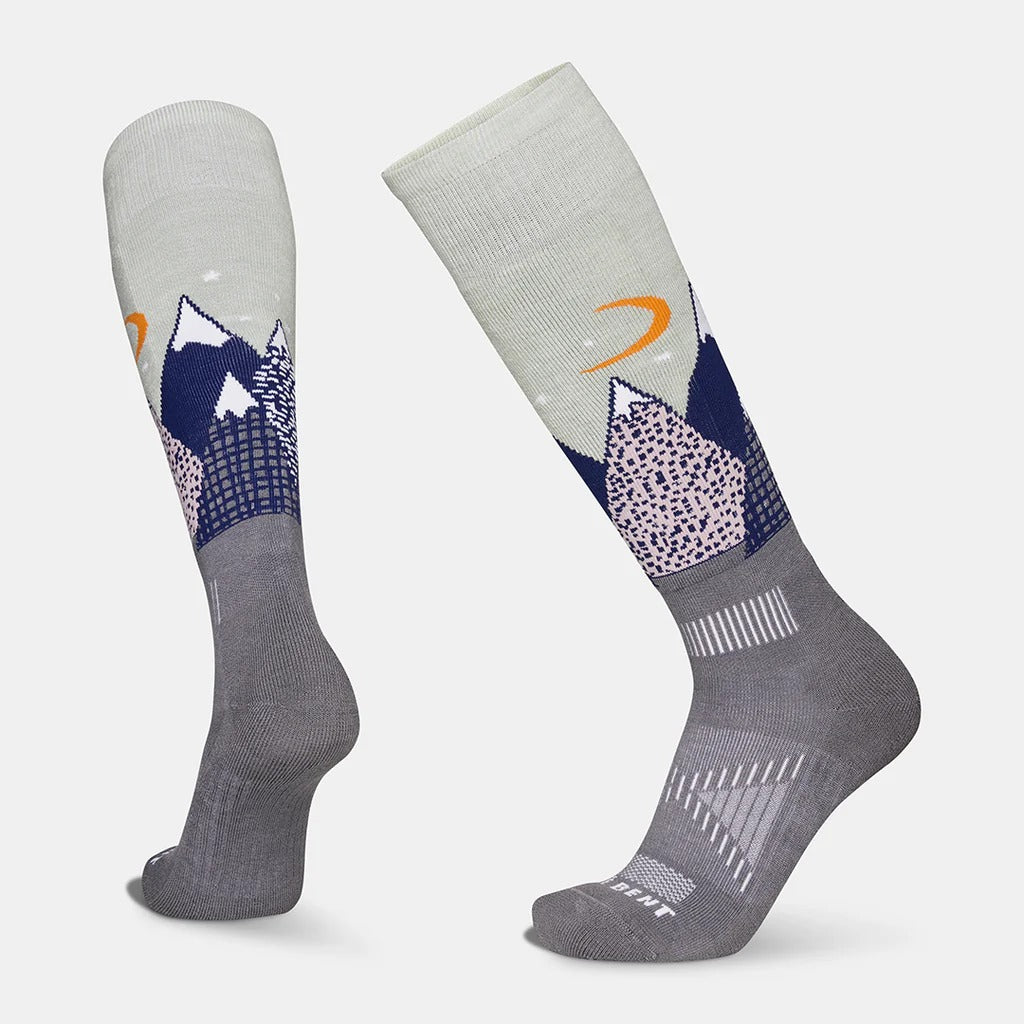 Snowy Mountain Light Cushion Kids Snow Sock