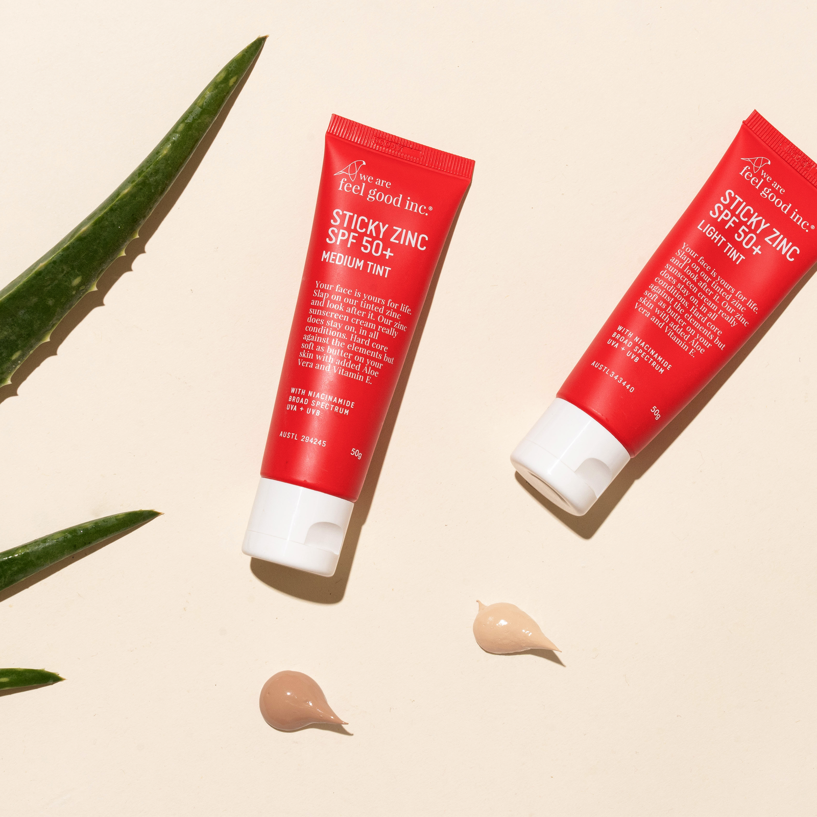 Sticky Zinc SPF50+ (Light Tint)