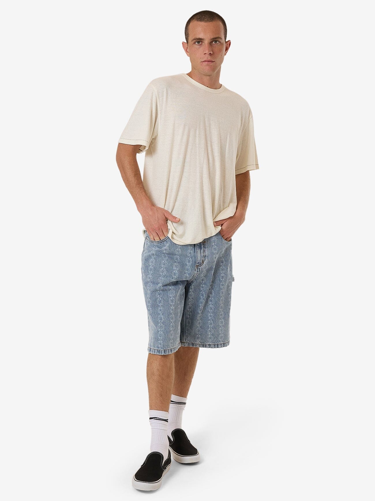 Chain Reaction Big Slacker Denim Short