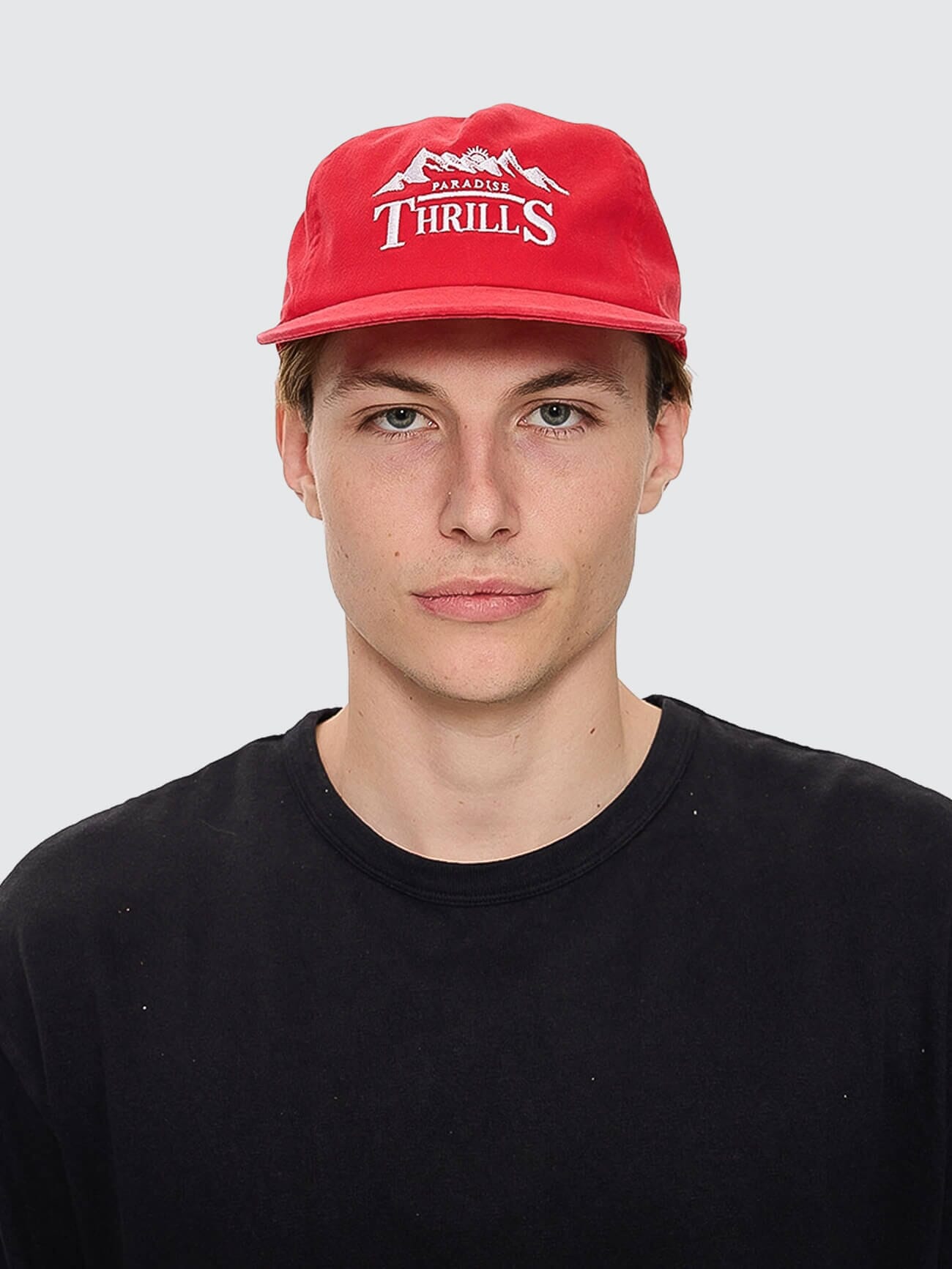 Mens Touch The Sky Cap Racing Red - Image 4
