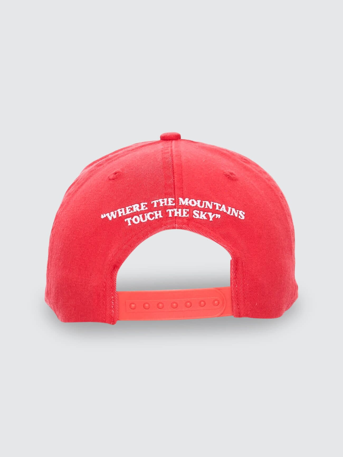 Mens Touch The Sky Cap Racing Red - Image 2