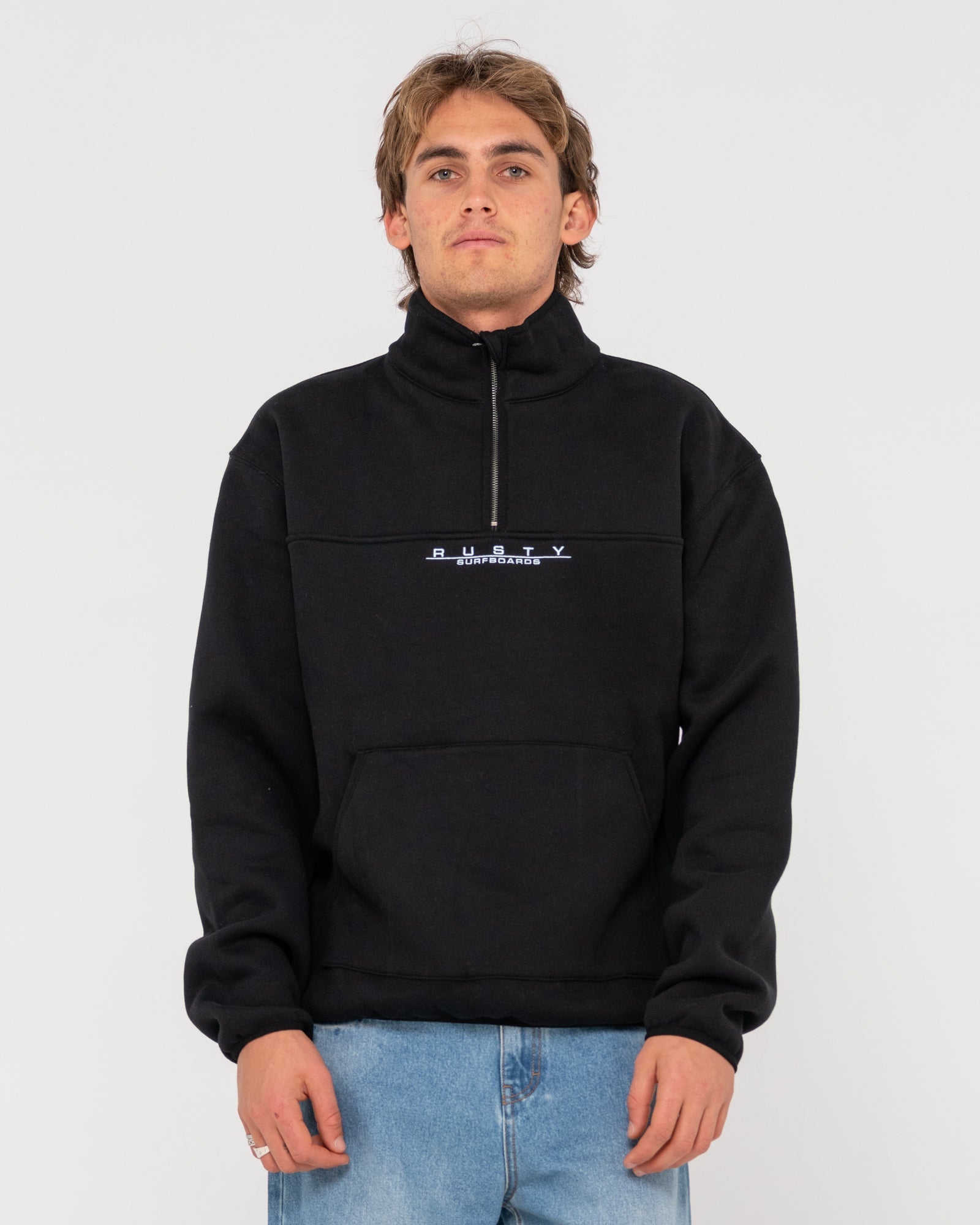 Rs Relaxed 1/4 Zip Super Fleece
