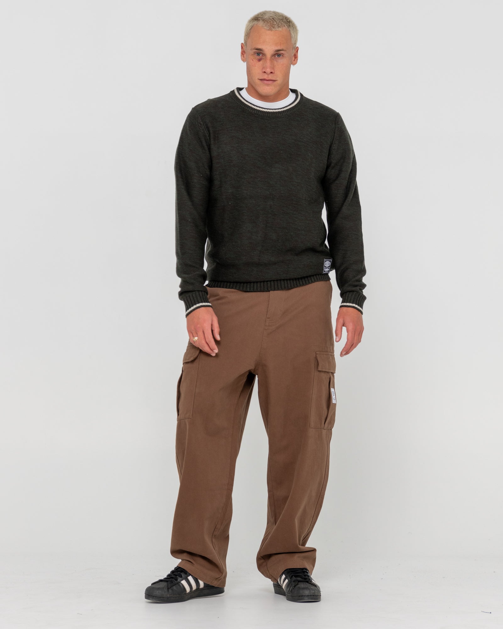 Skyliner Tipped Crew Knit