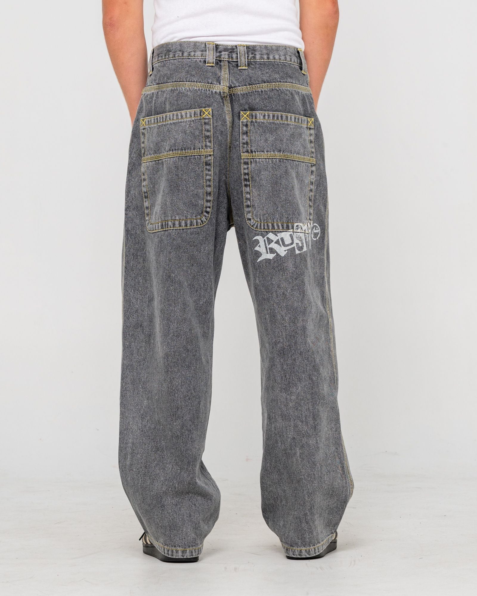 Mens Redemption Denim Dirty Dawg - Image 8