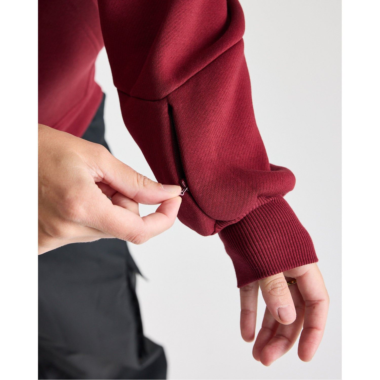 Alpine Hike Club Hoodie Cabernet