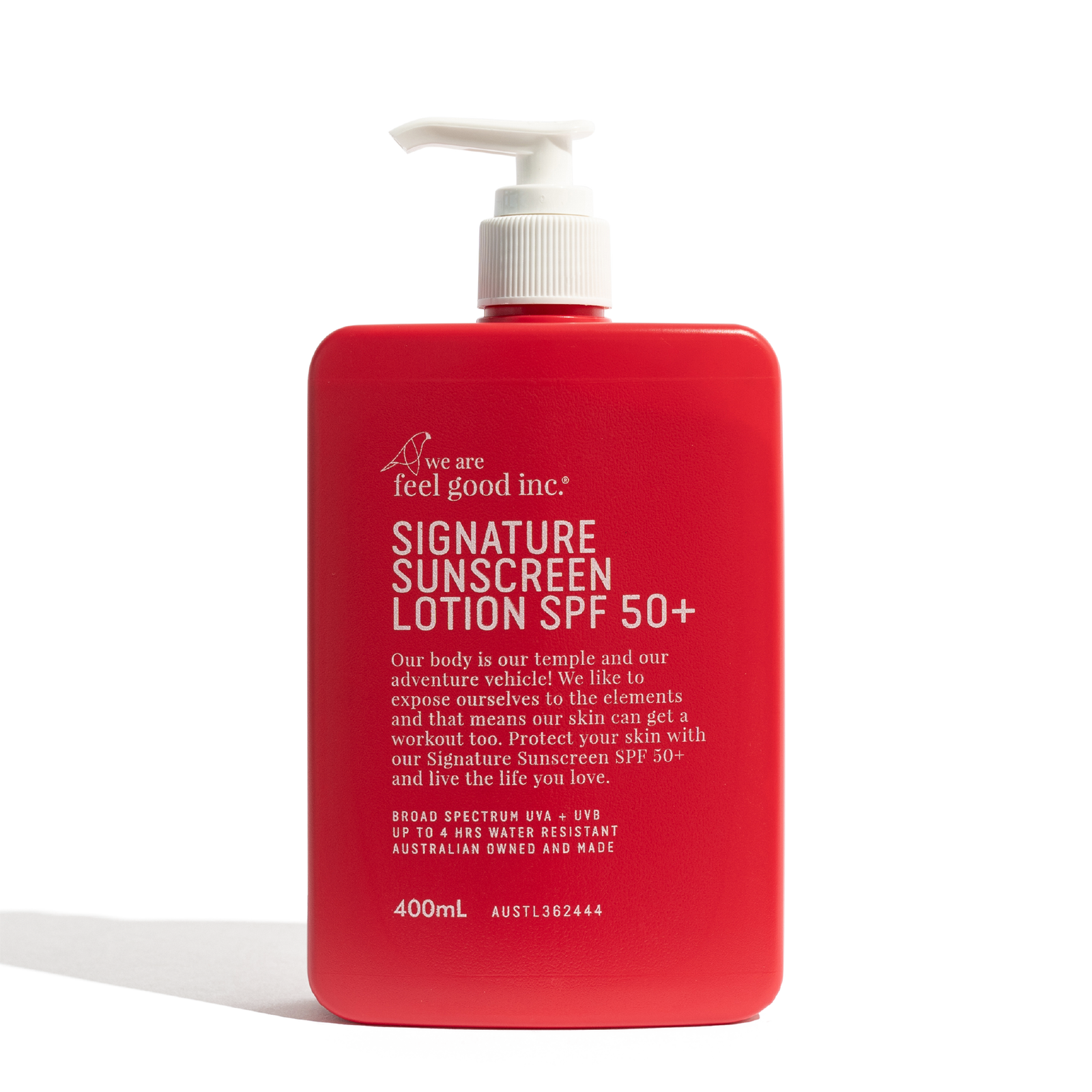 Signature Sunscreen SPF50+ (400mL)