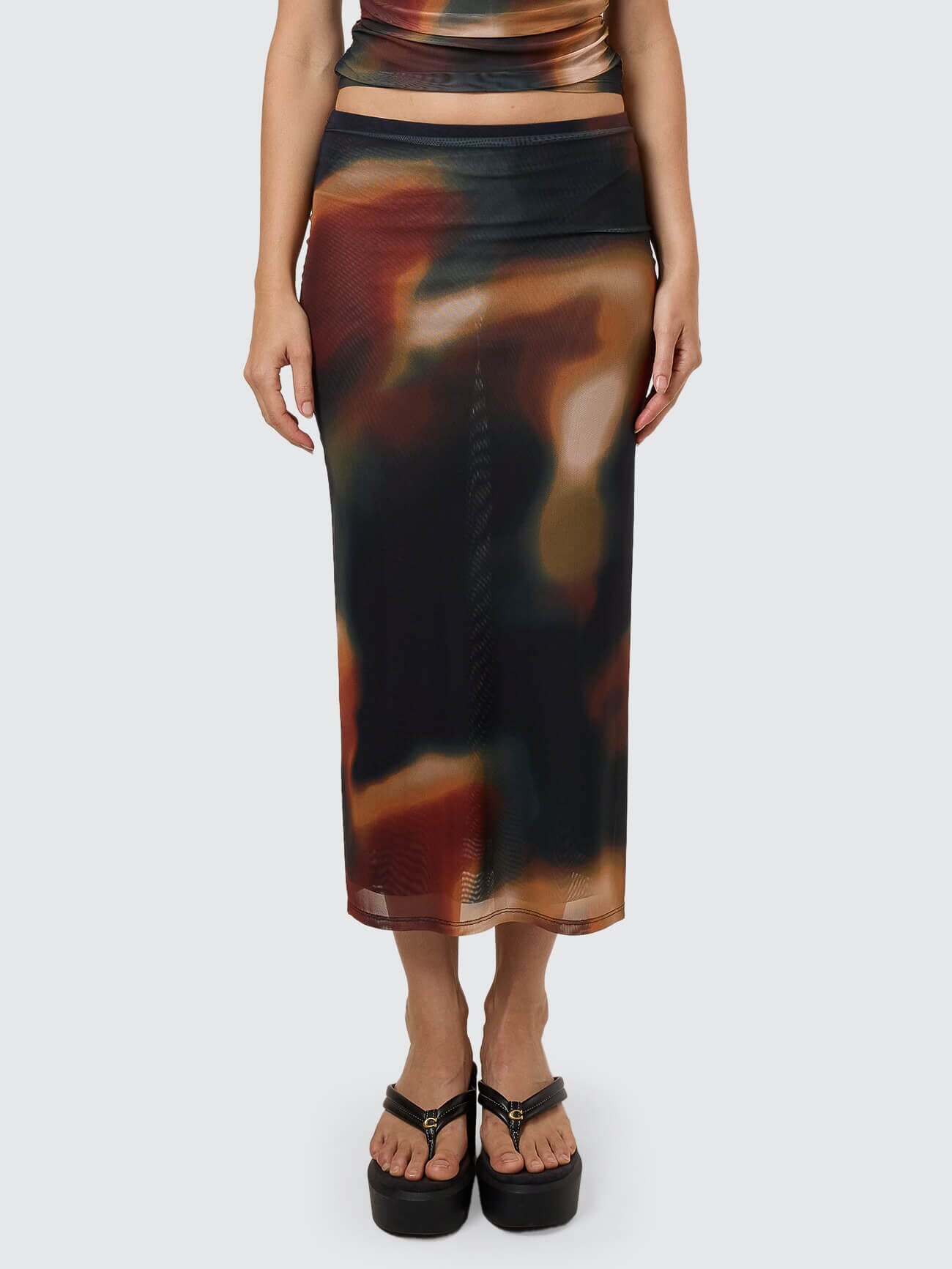 Metamorphic Daze Slip Skirt
