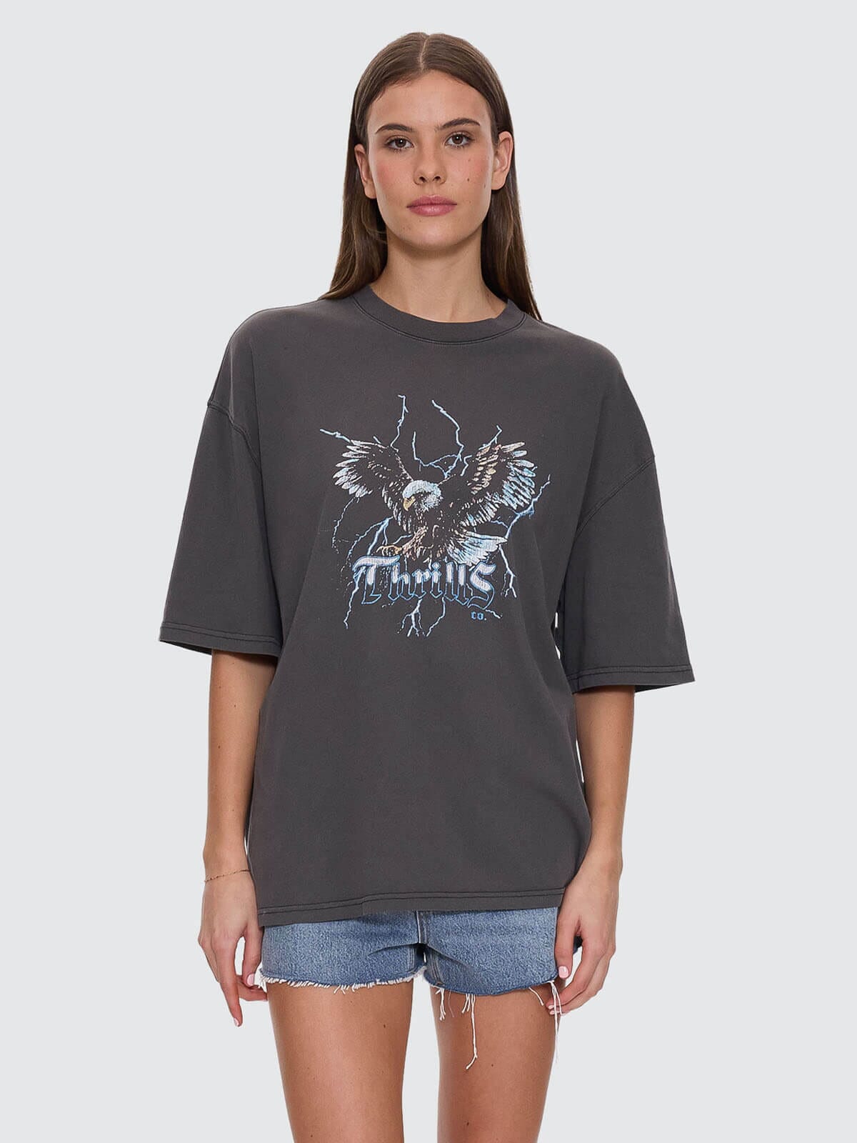 Womens Run For The Hills T Shirt Merch Black - Image 1