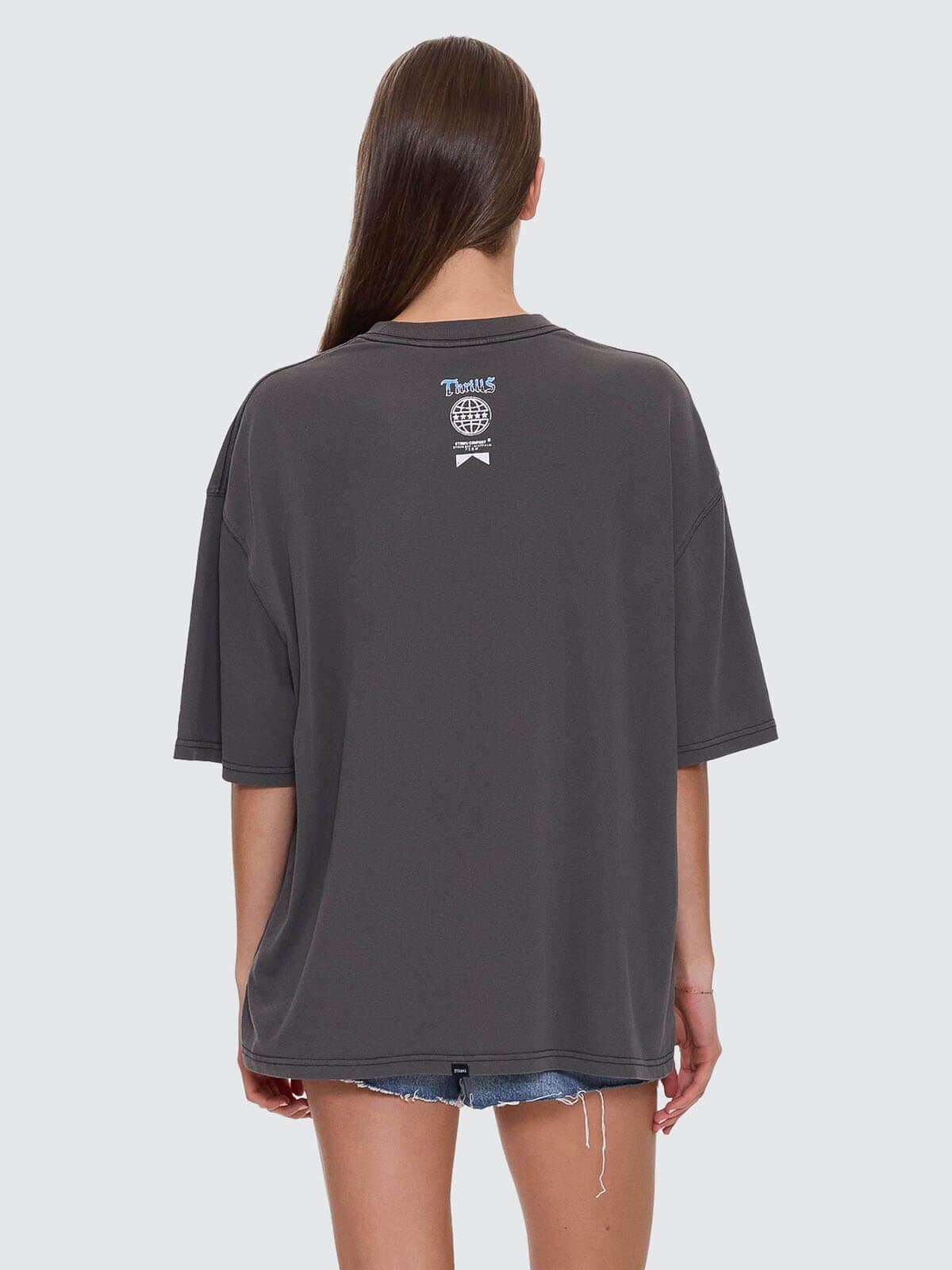 Womens Run For The Hills T Shirt Merch Black - Image 5
