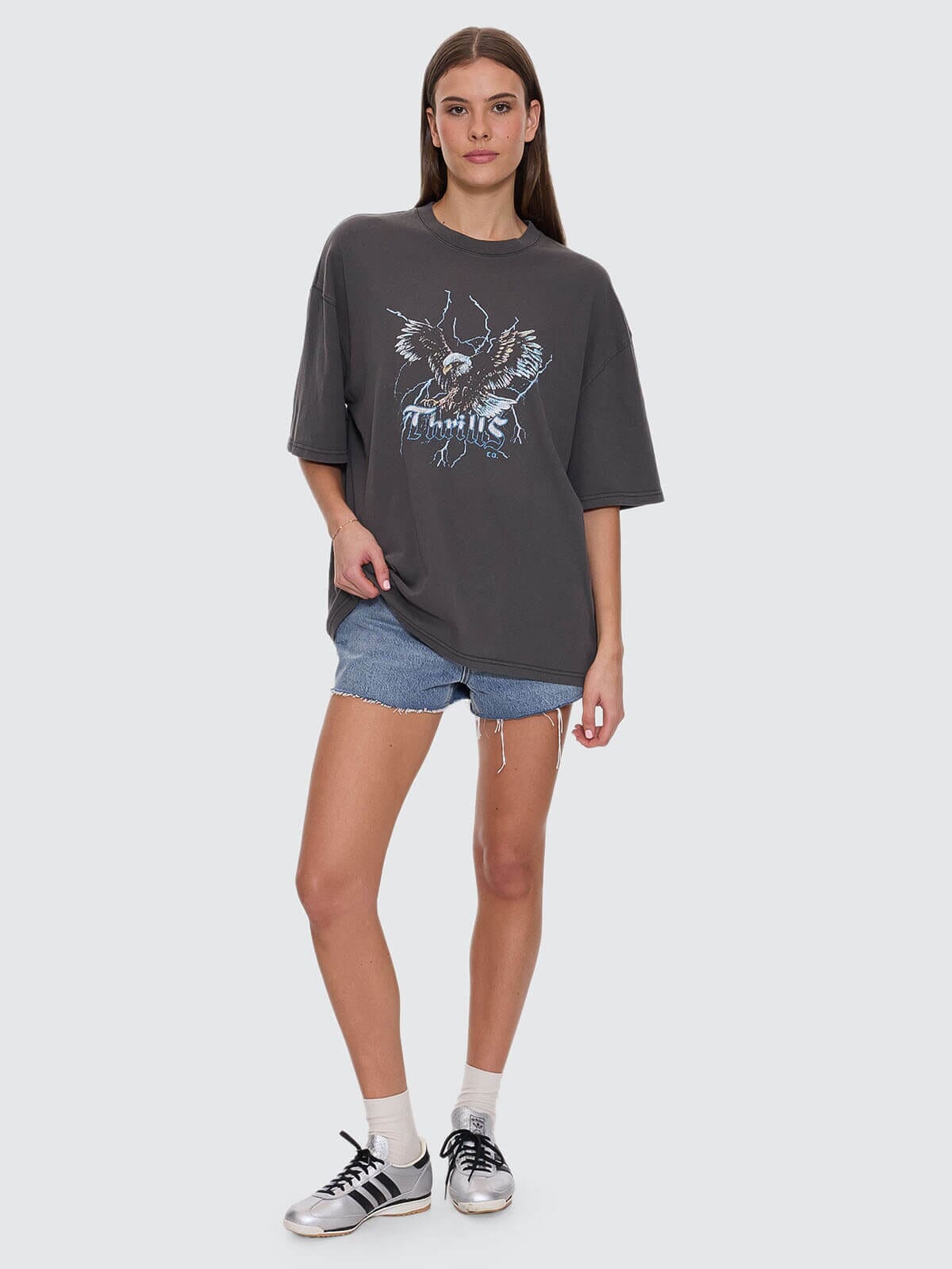 Womens Run For The Hills T Shirt Merch Black - Image 3