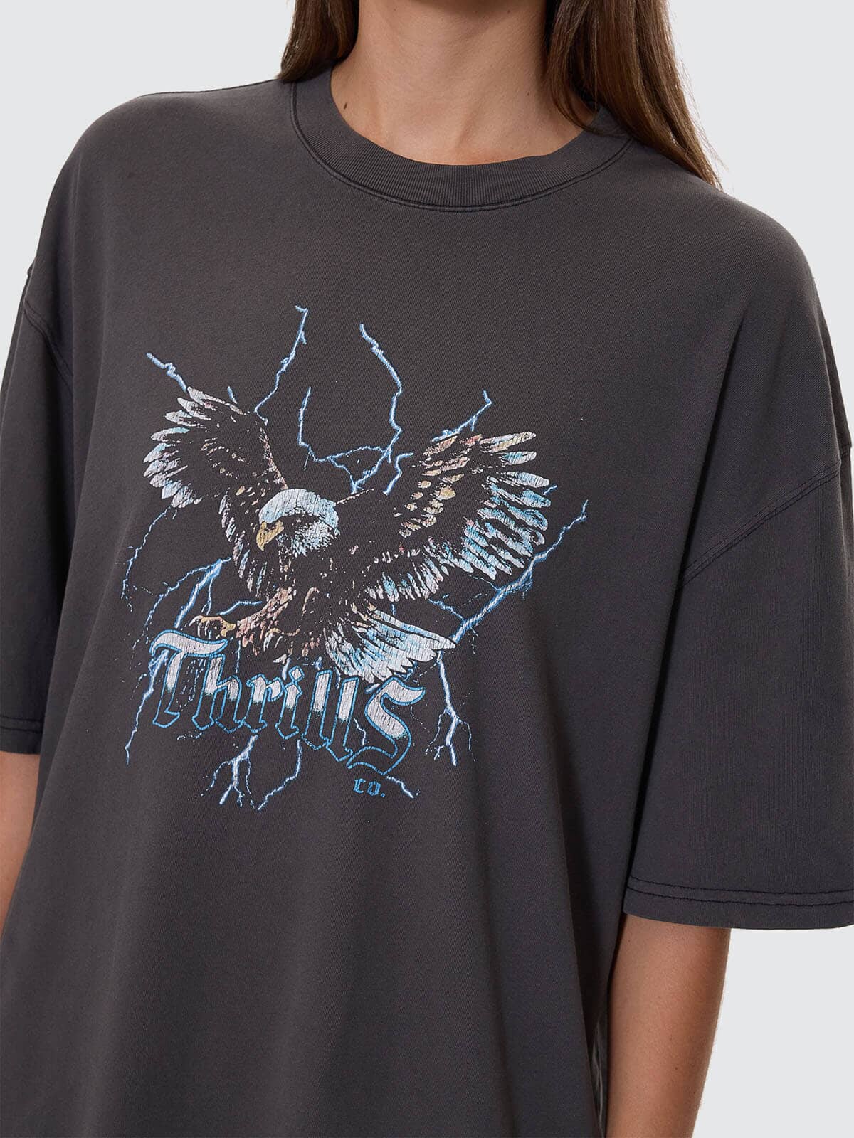 Womens Run For The Hills T Shirt Merch Black - Image 2