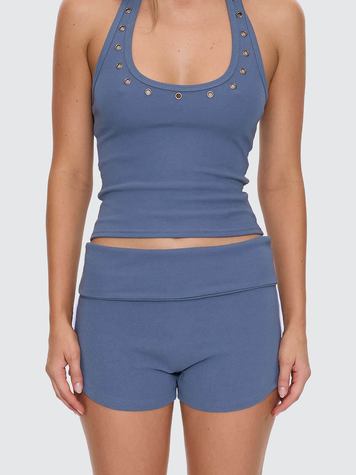 Womens Hot Shot Walk Short Bluefin - Image 7