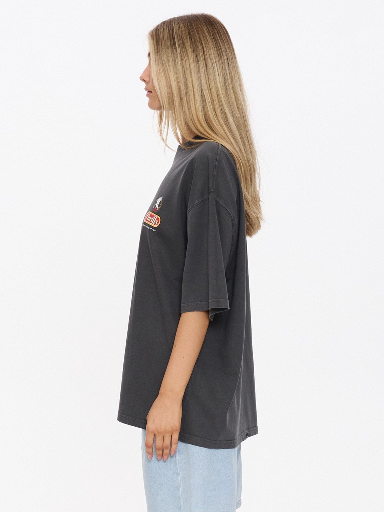 Womens World Of Wonder T Shirt Merch Black - Image 4