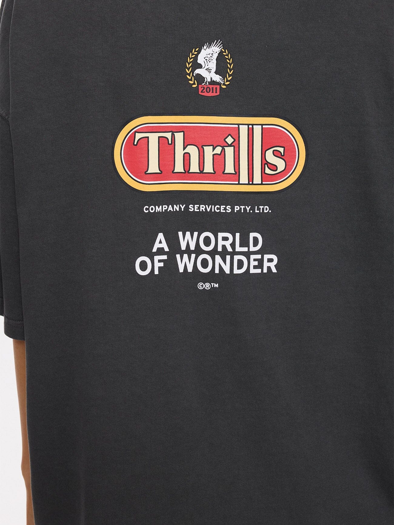 Womens World Of Wonder T Shirt Merch Black - Image 6