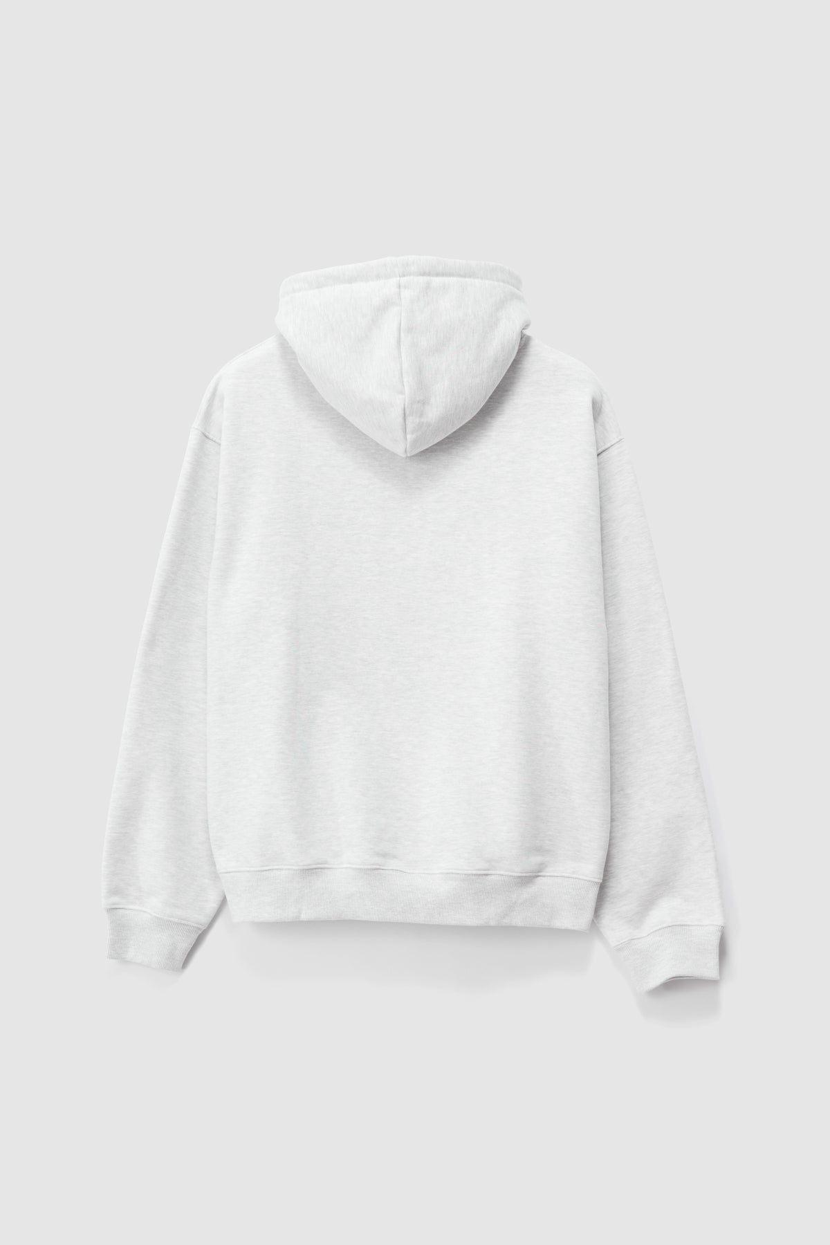 Mens Garden Hooded Jumper Snow Marle - Image 4