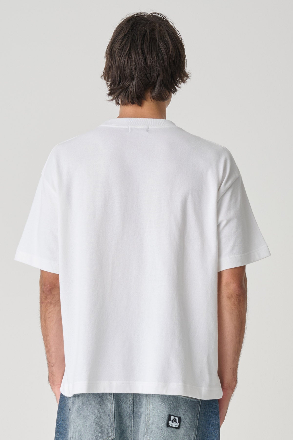 Eli Plaid Gorilla Fit Tee White - Image 4