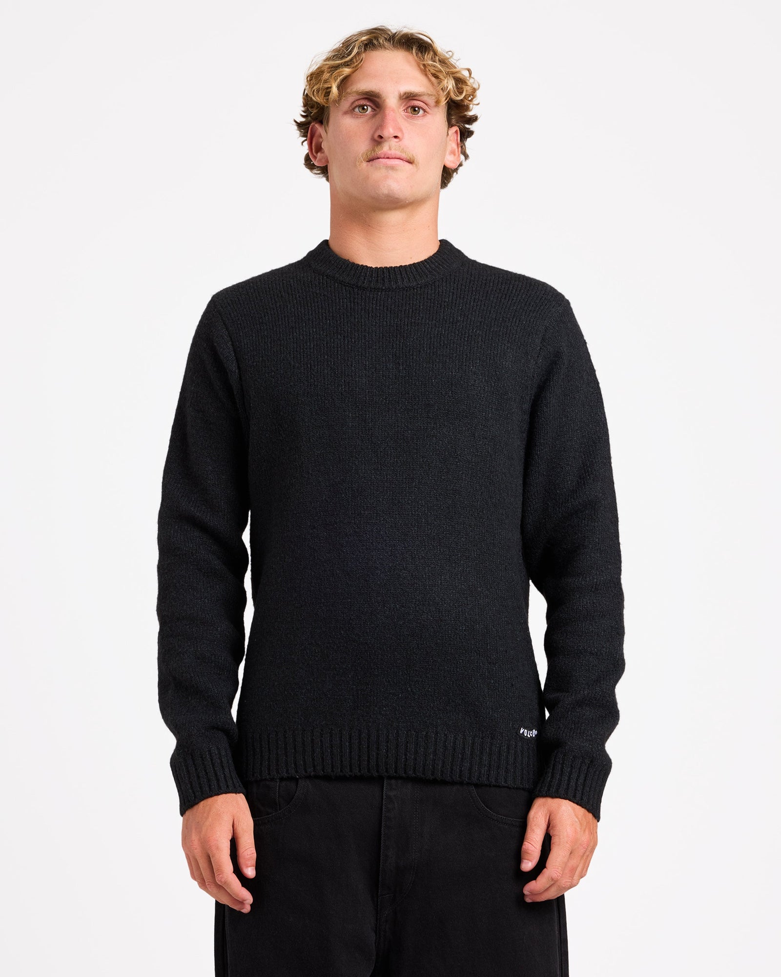 Mens Edmonder II Sweater Black - Image 1