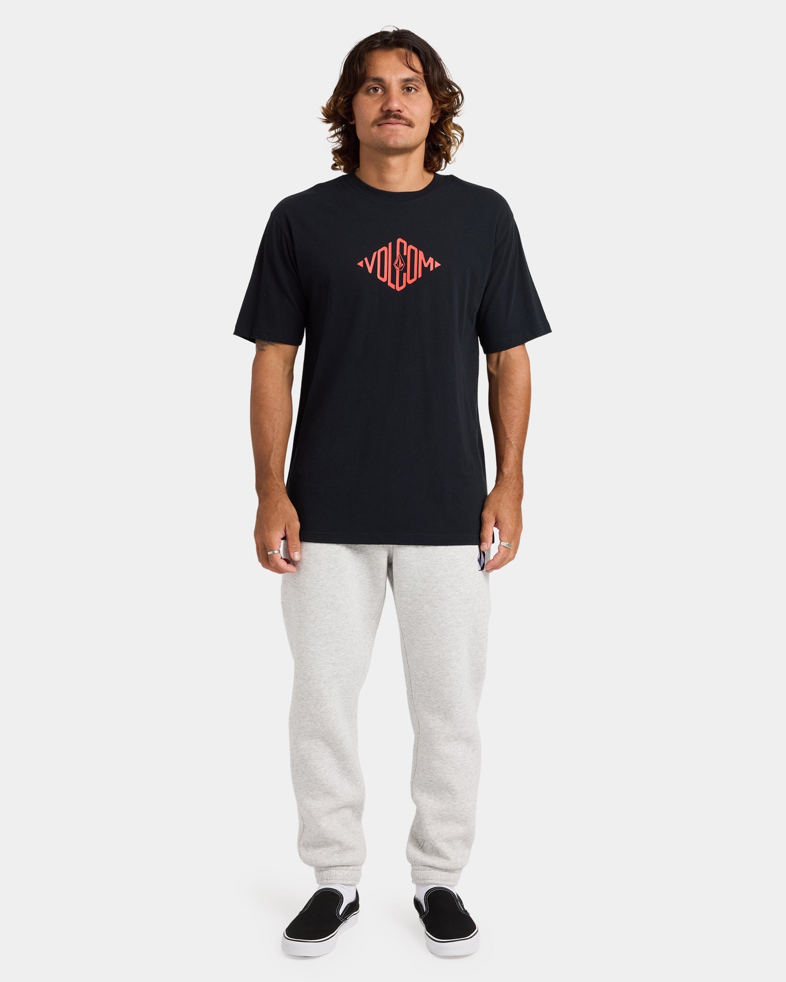 Mens Vologo Casual Pants Heather Grey - Image 10