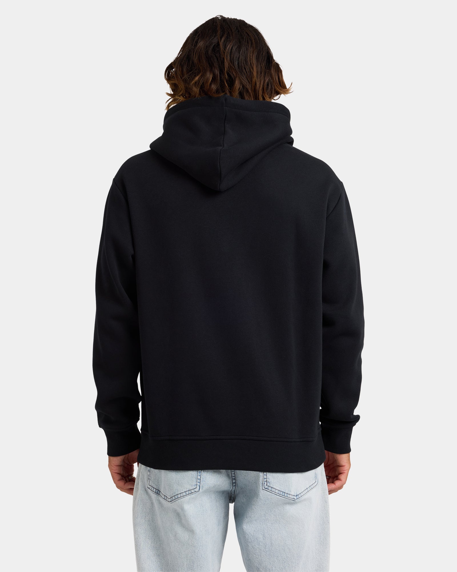 Mens Vologo Hooded Jumper Black - Image 2