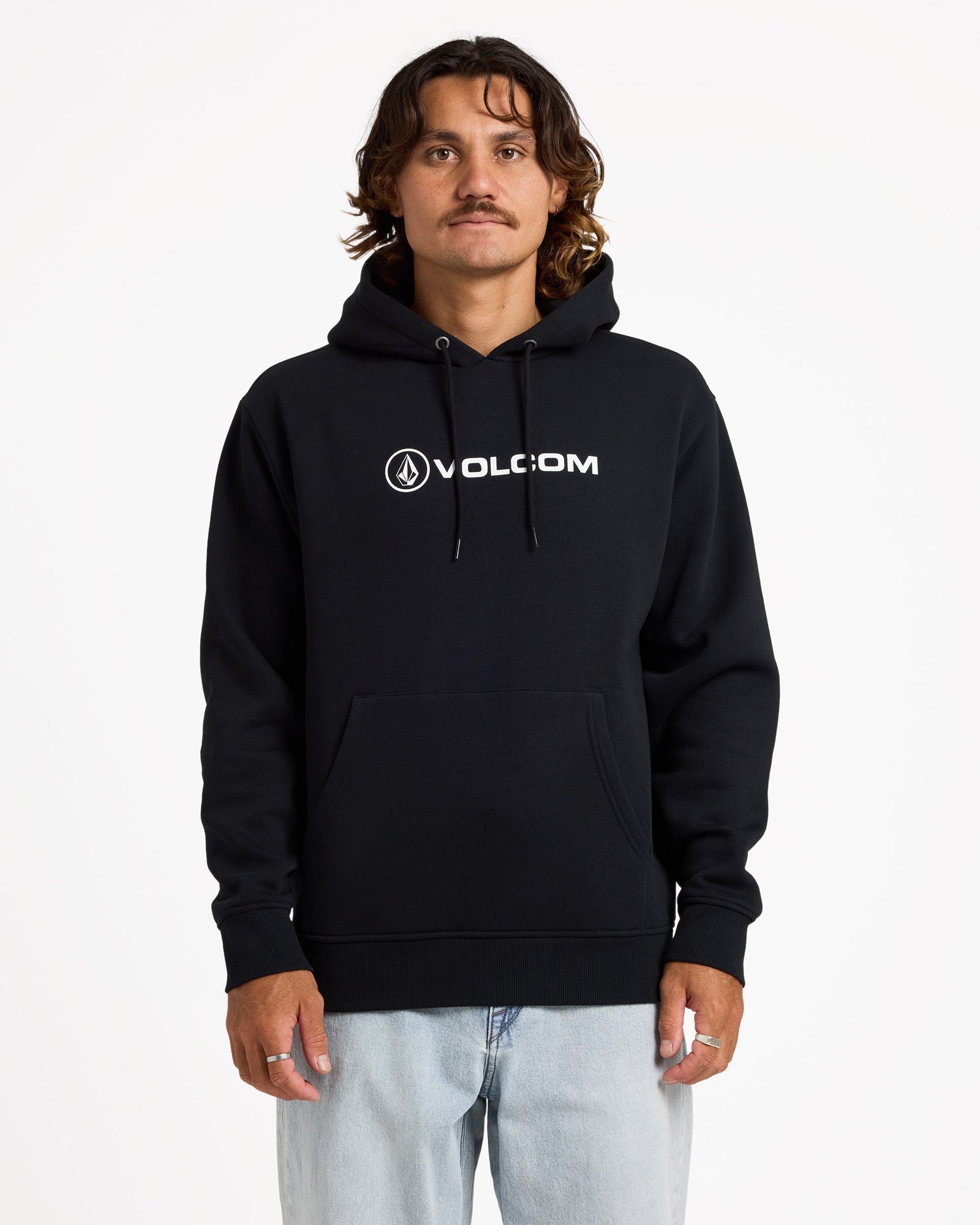Mens Stonicon Hooded Jumper Black - Image 6