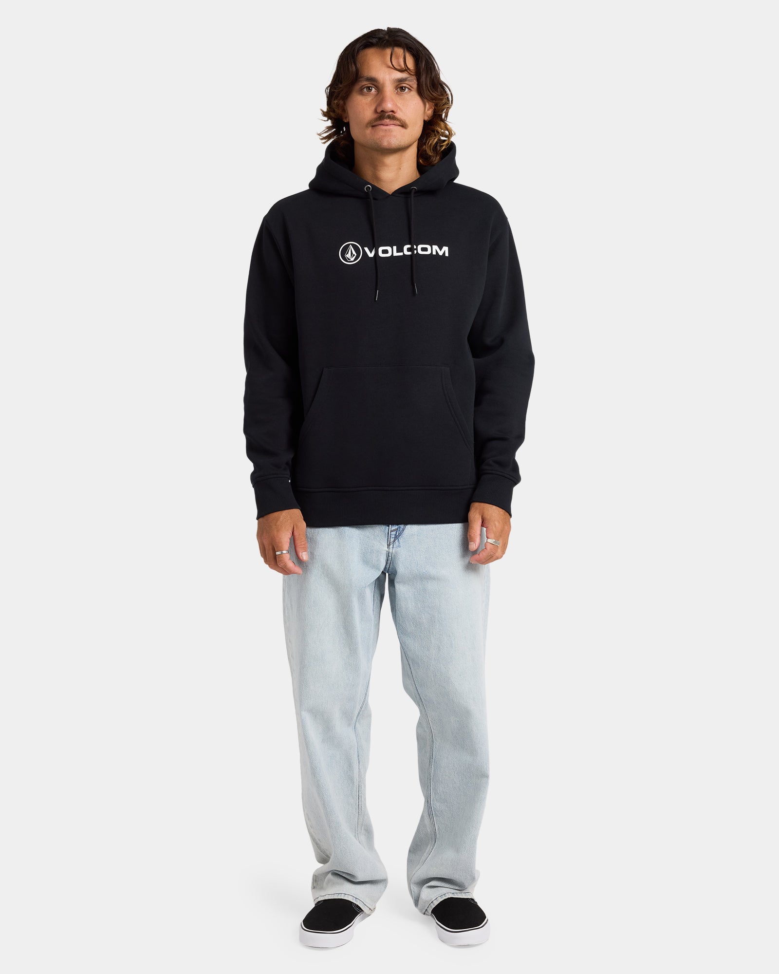 Mens Stonicon Hooded Jumper Black - Image 10