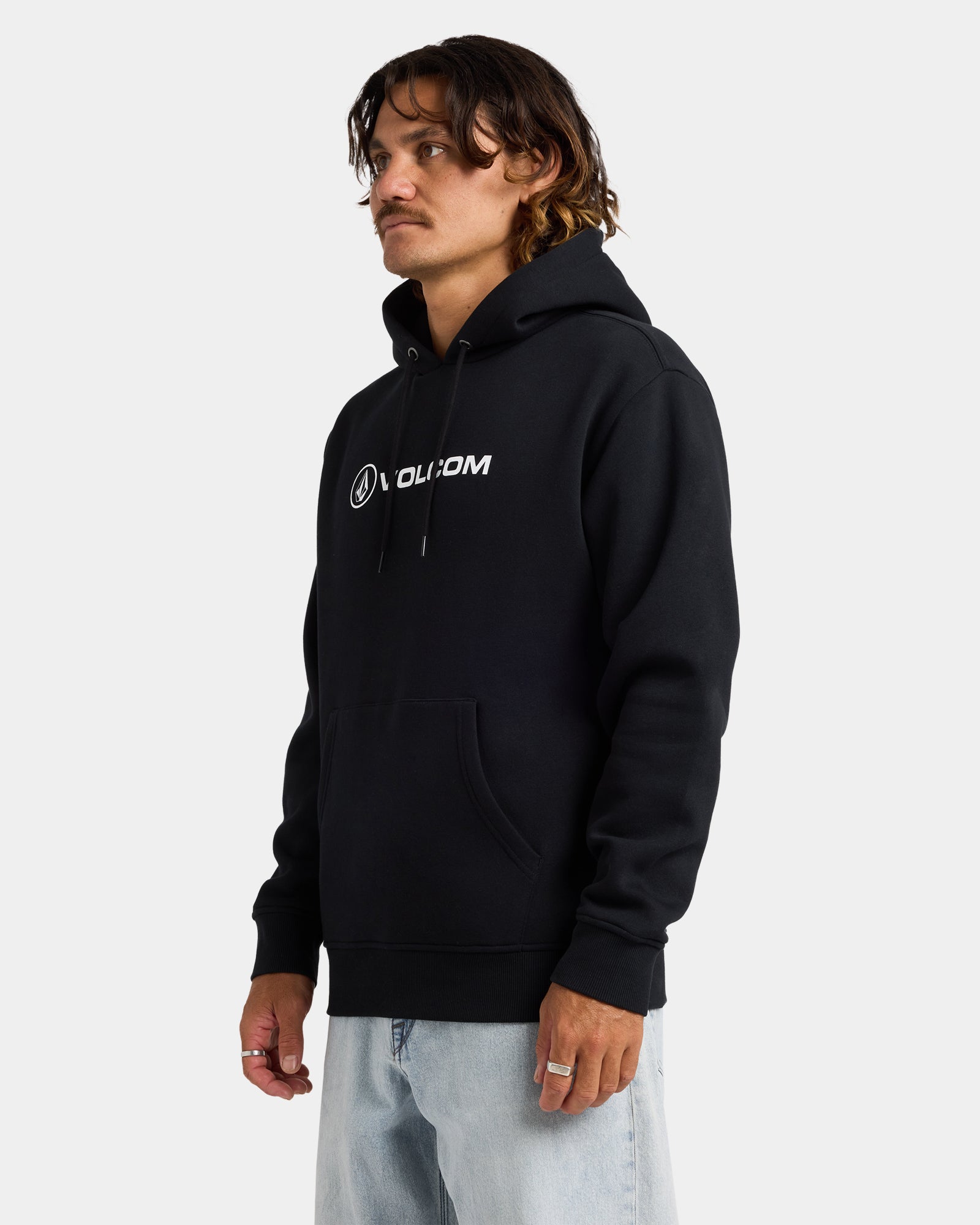 Mens Stonicon Hooded Jumper Black - Image 7