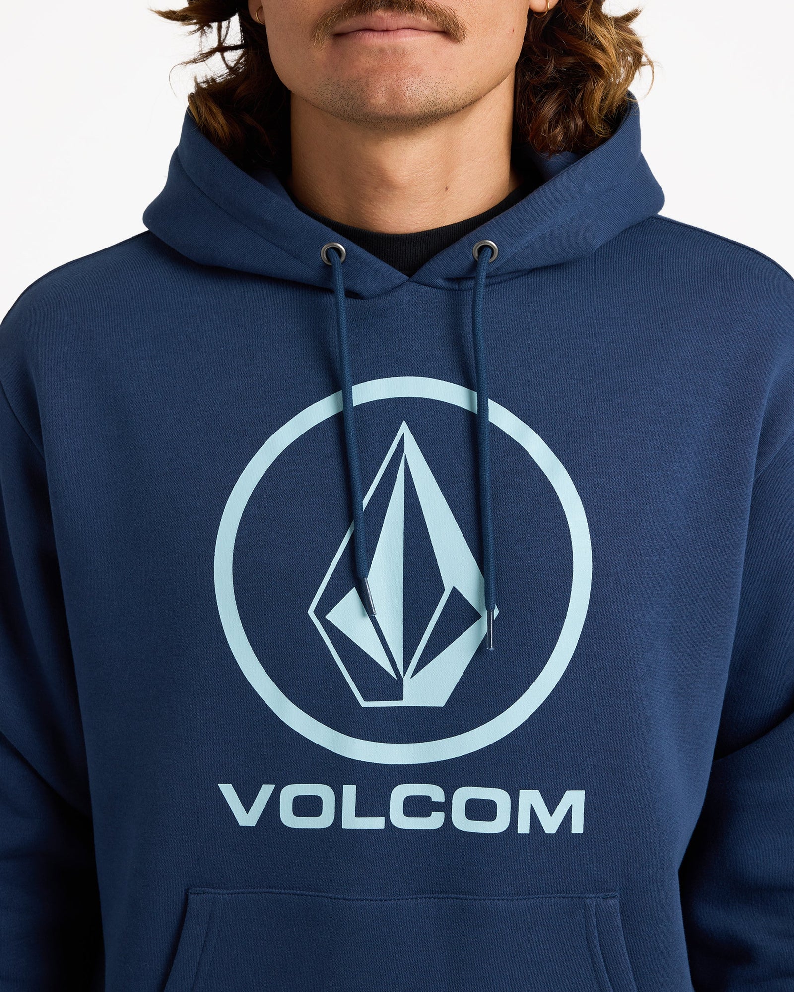 Mens Boulder Hooded Jumper Baja Indigo - Image 4