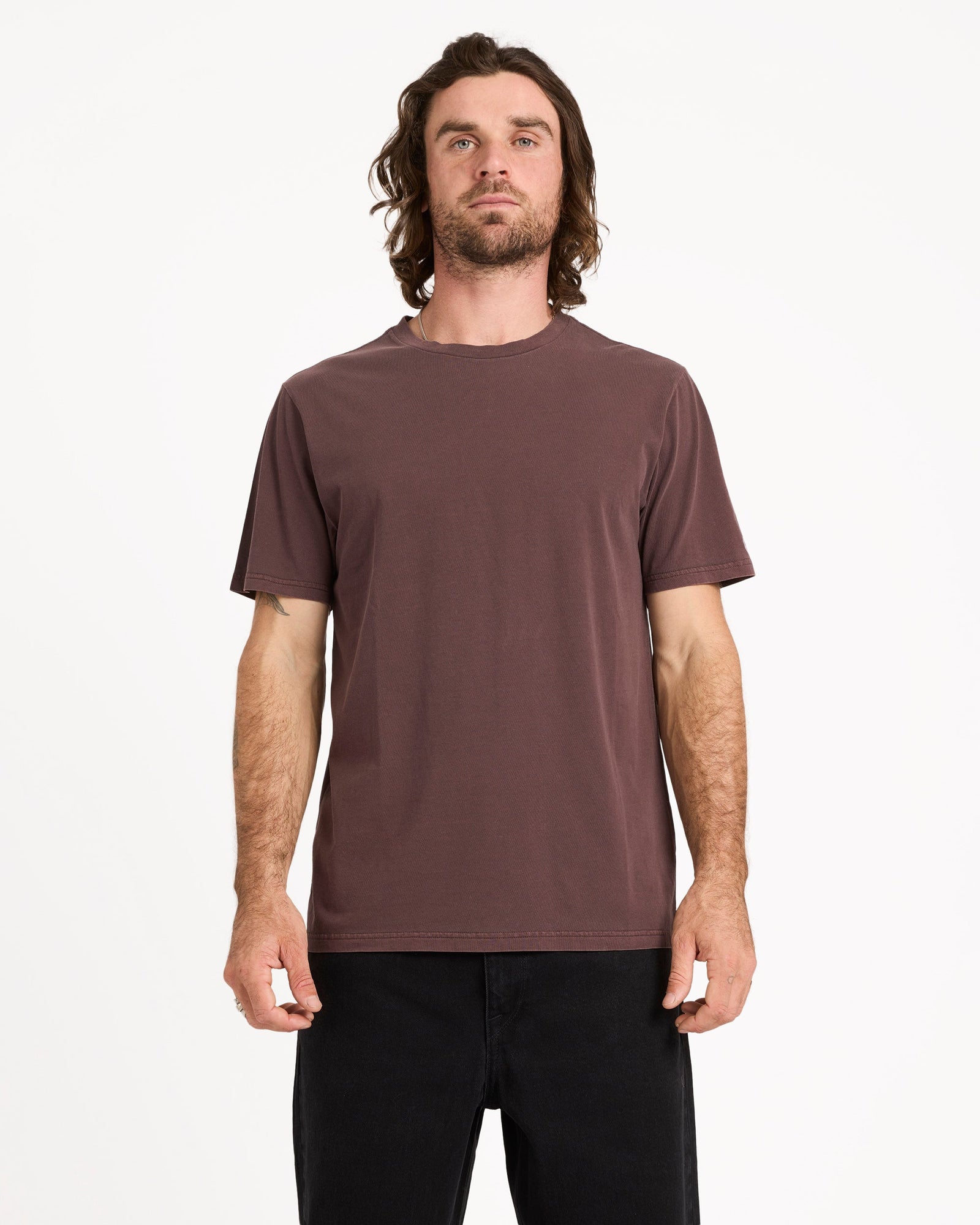 Mens Aus Wash T Shirt Pistol Punch - Image 1