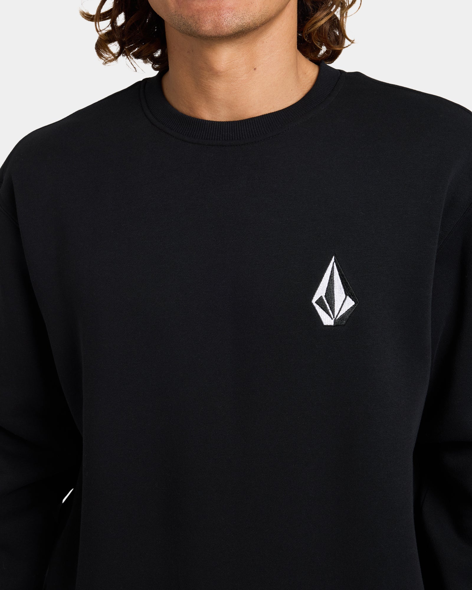 Mens Vologo Sweater Black - Image 4
