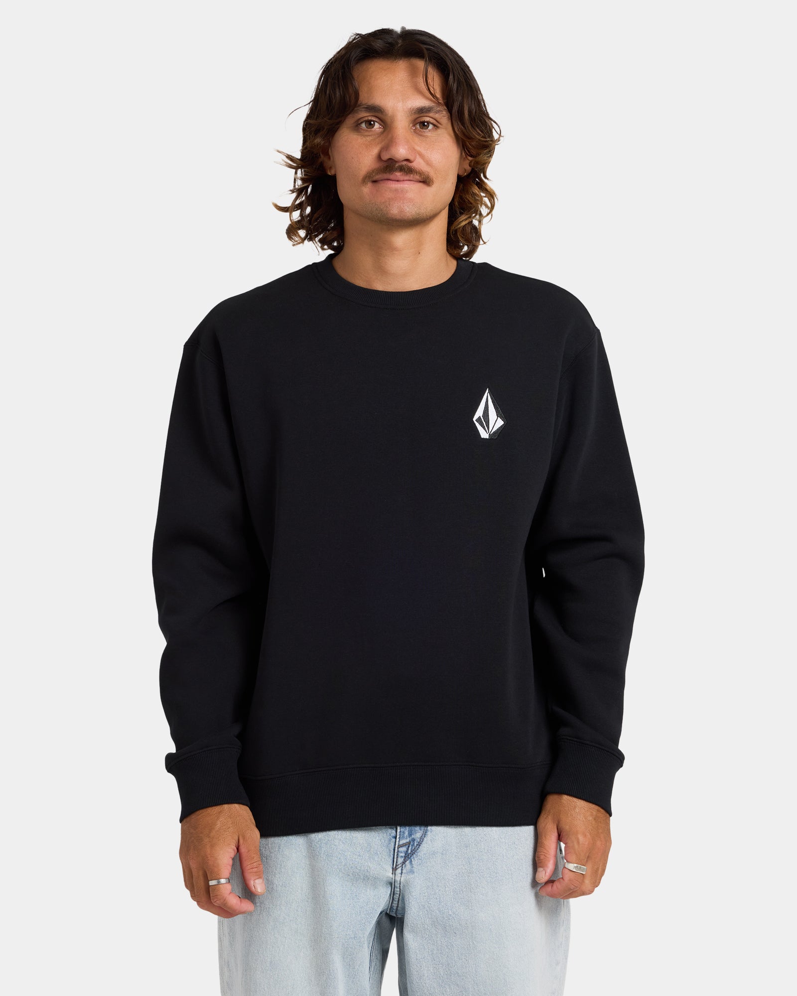 Mens Vologo Sweater Black - Image 1