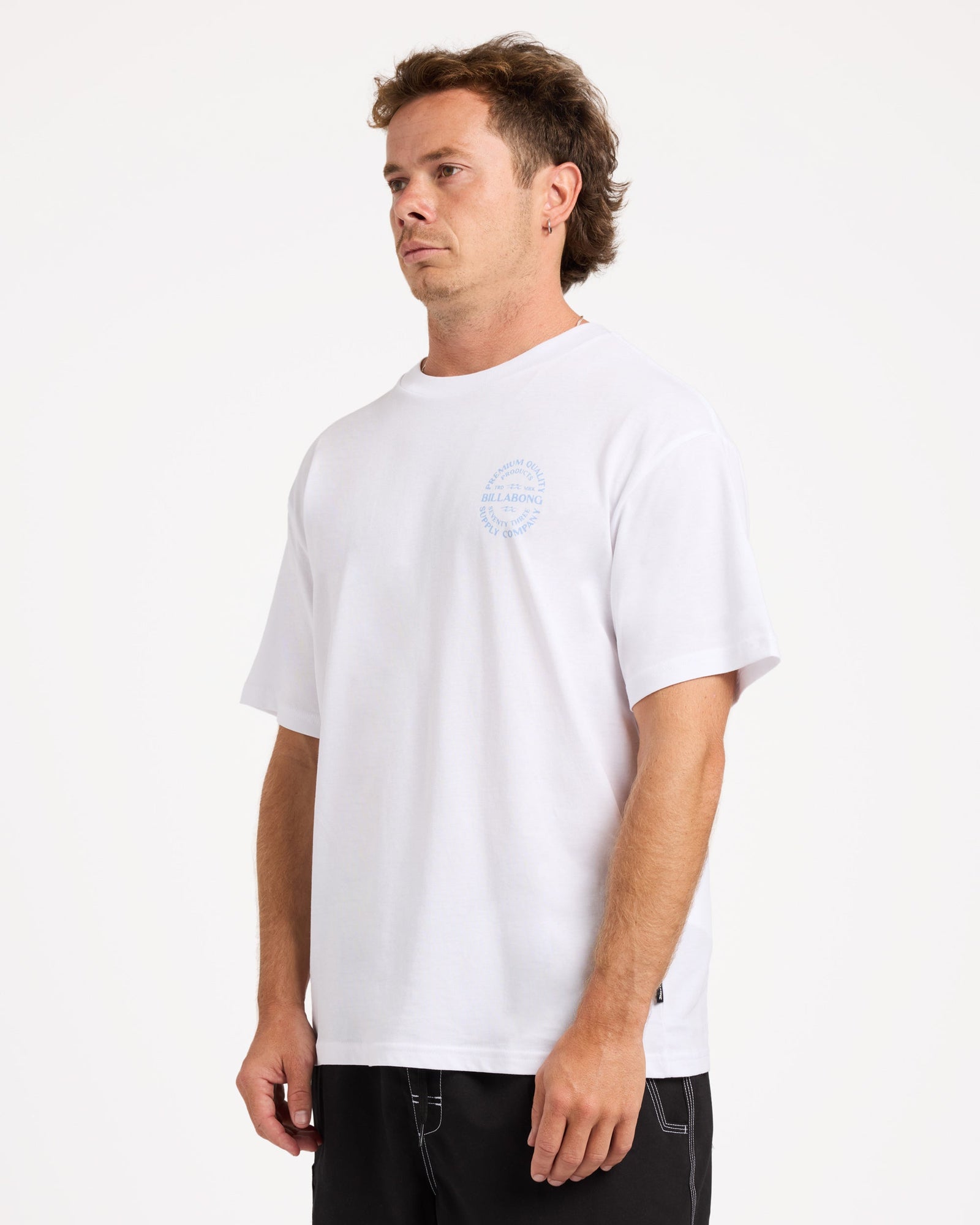 Mens Supply T Shirt White - Image 4