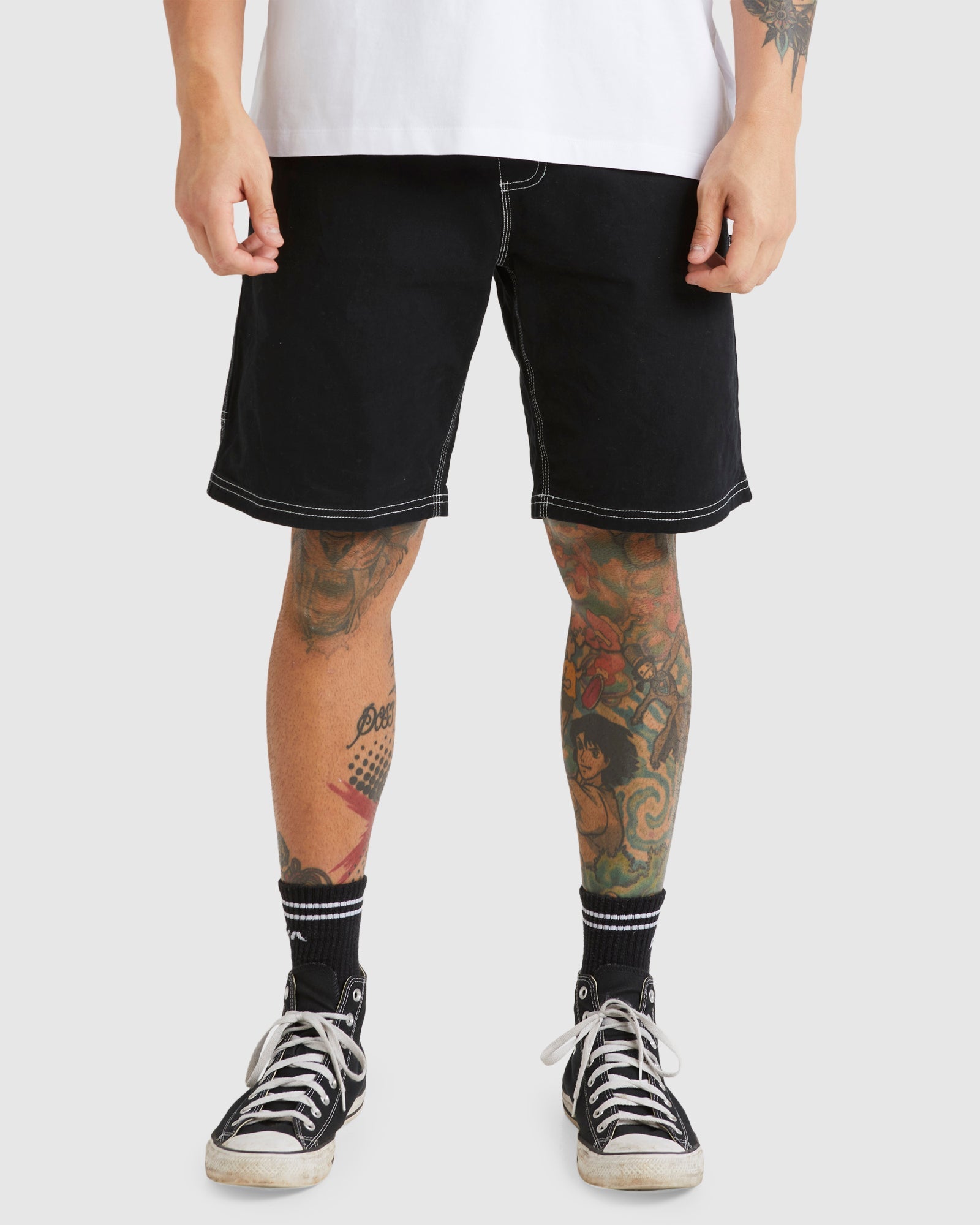 Mens Americana Carpenter Walk Short Black - Image 1