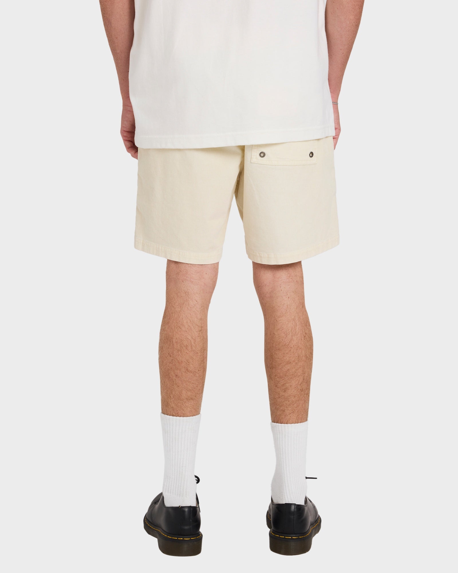 Mens Escape Elastic Cord II Walk Shorts Latte - Image 3