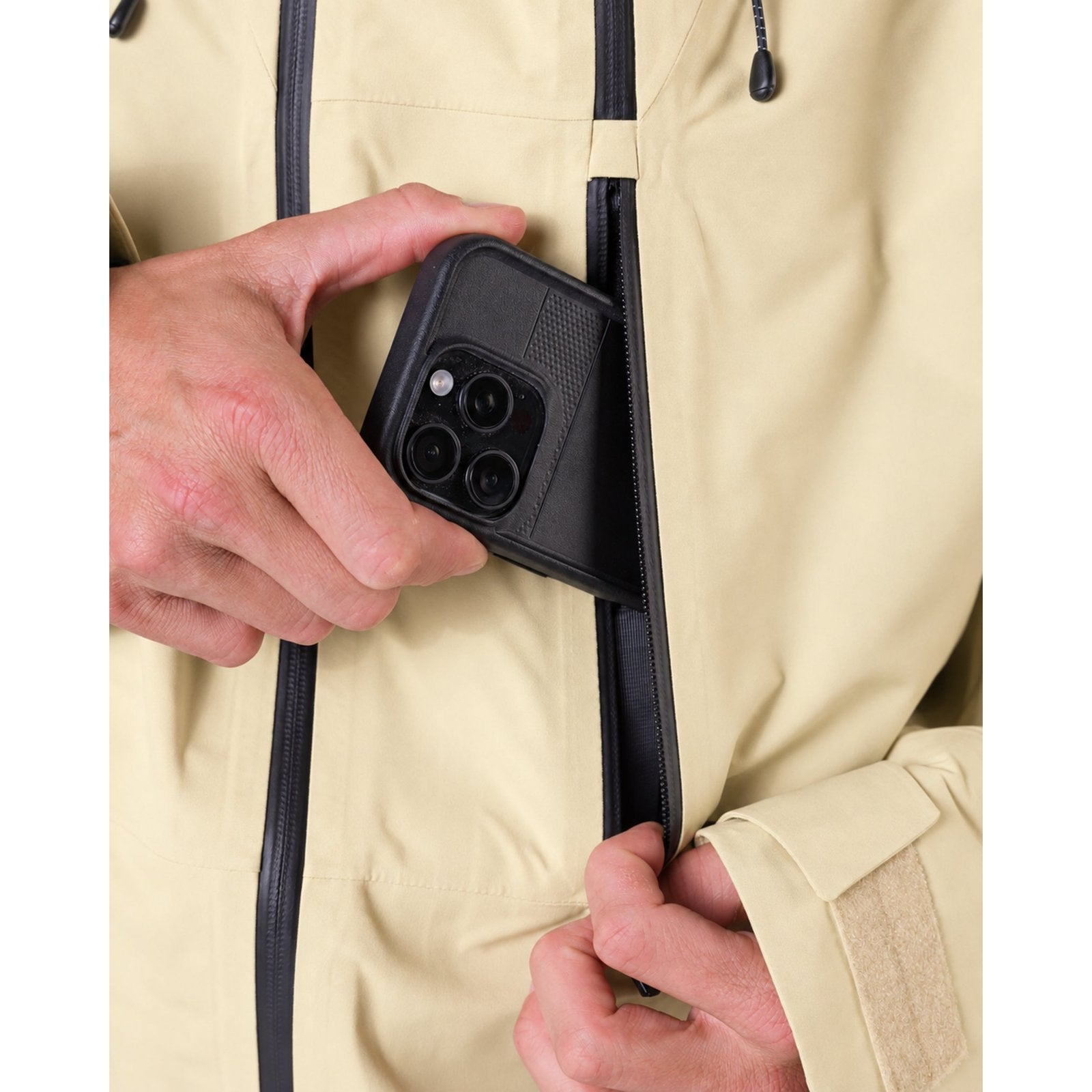 Axial Pro Jacket Beige - Image 6