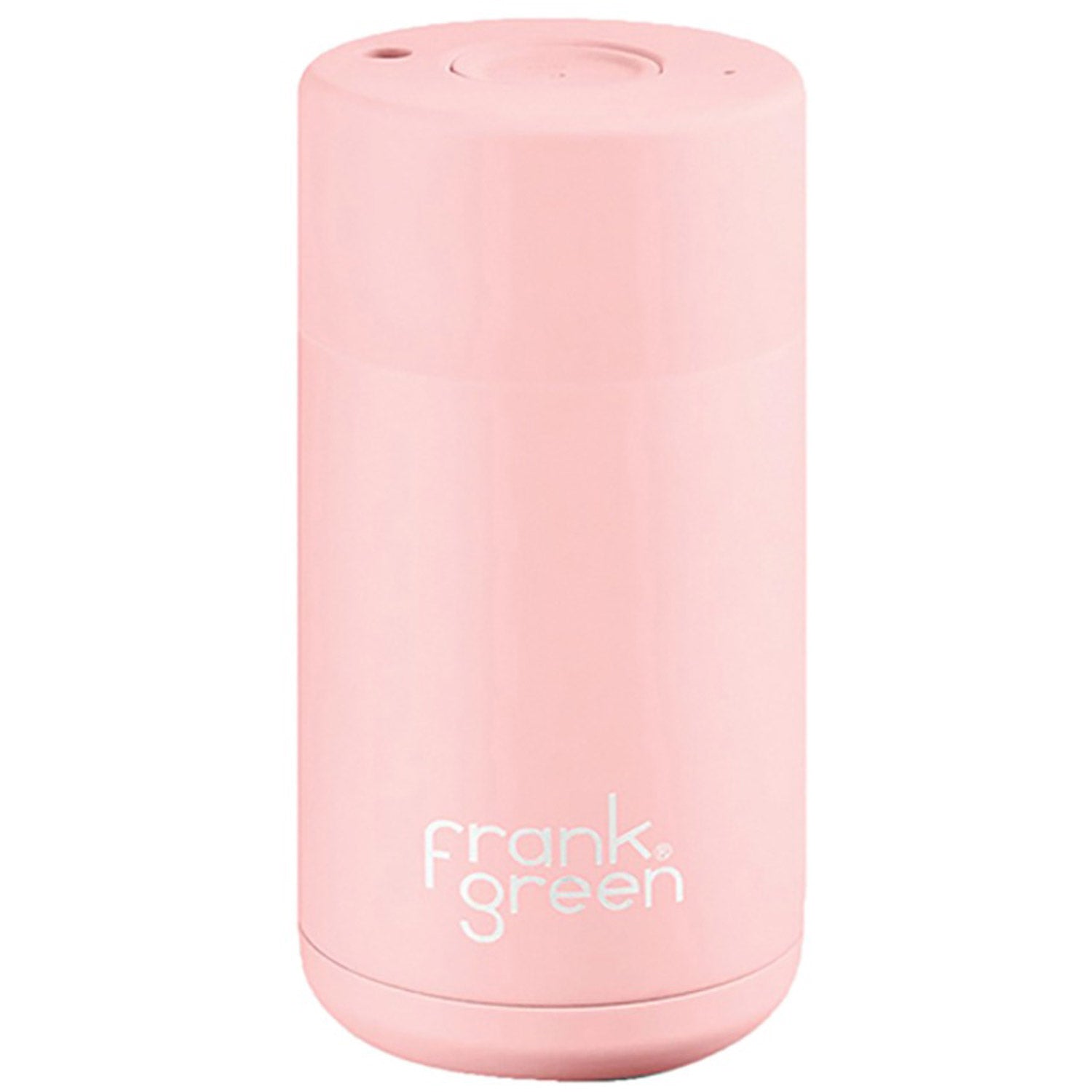 Ceramic w/ Button 12oz Insulated Coffee Cup