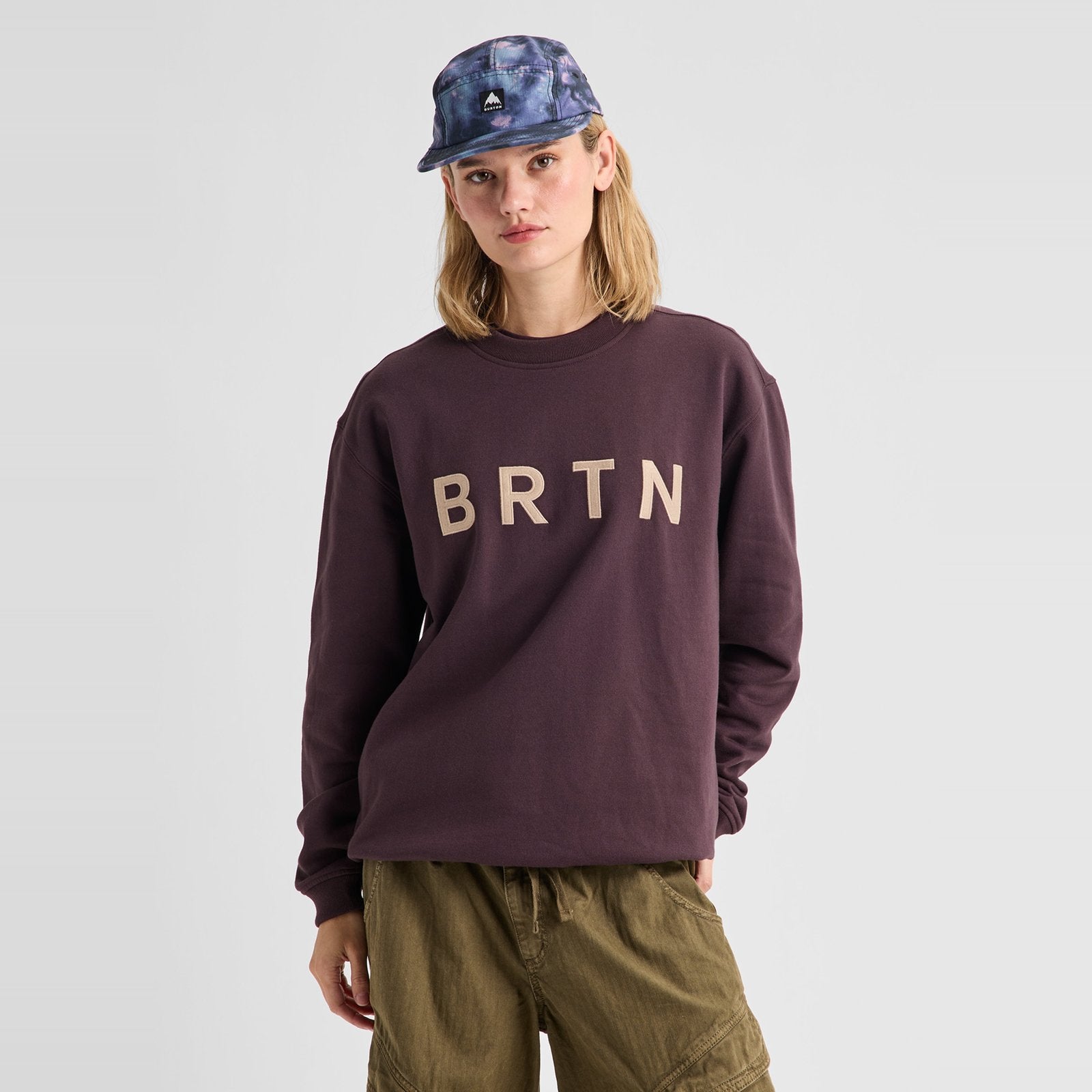 Brtn Crew Sweatshirt Bear Hug Brown - Image 9