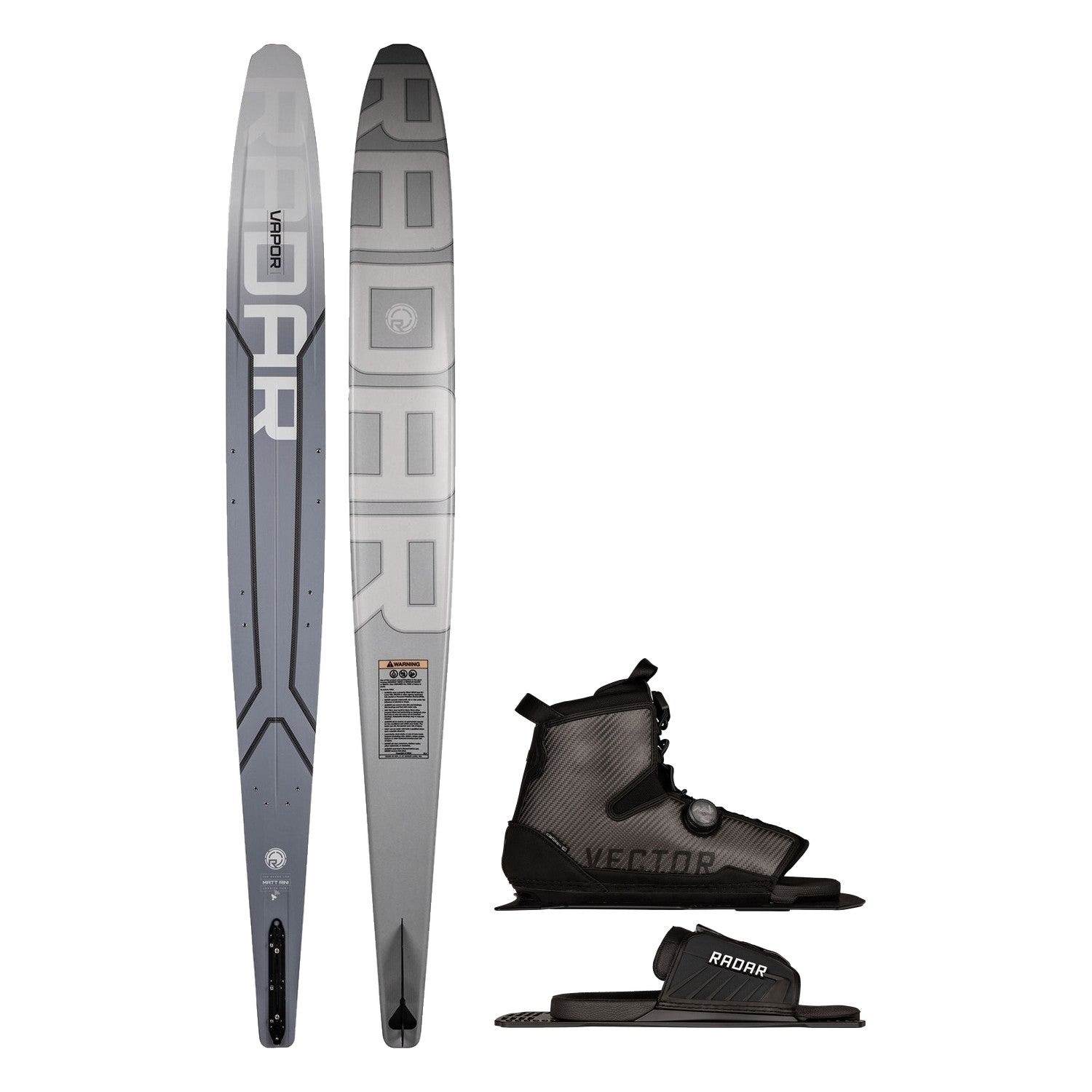 Vapor Graphite Slalom Ski w/ Carbitex Vector BOA Boot Package - Image 1