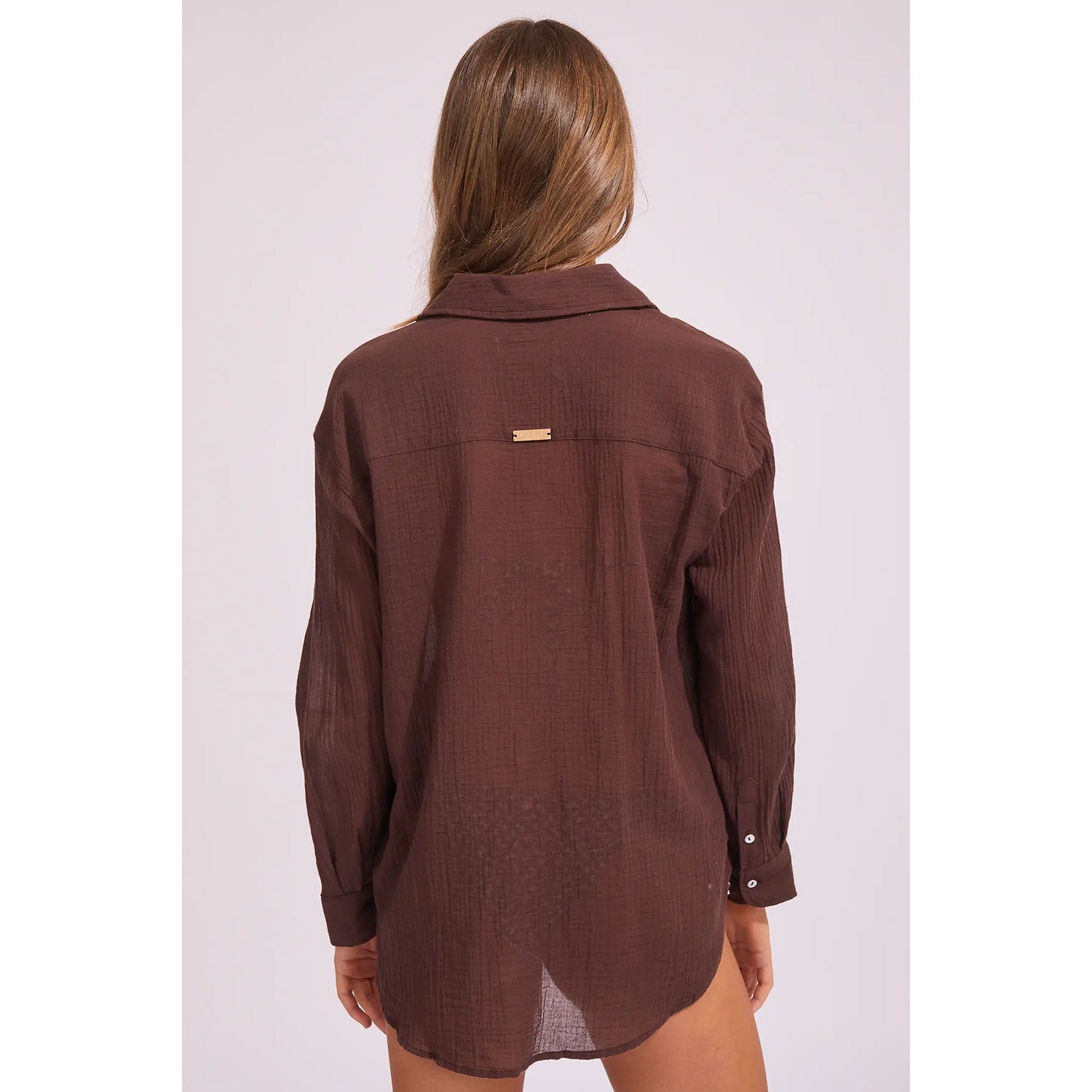 Crinkle Gauze Shirt