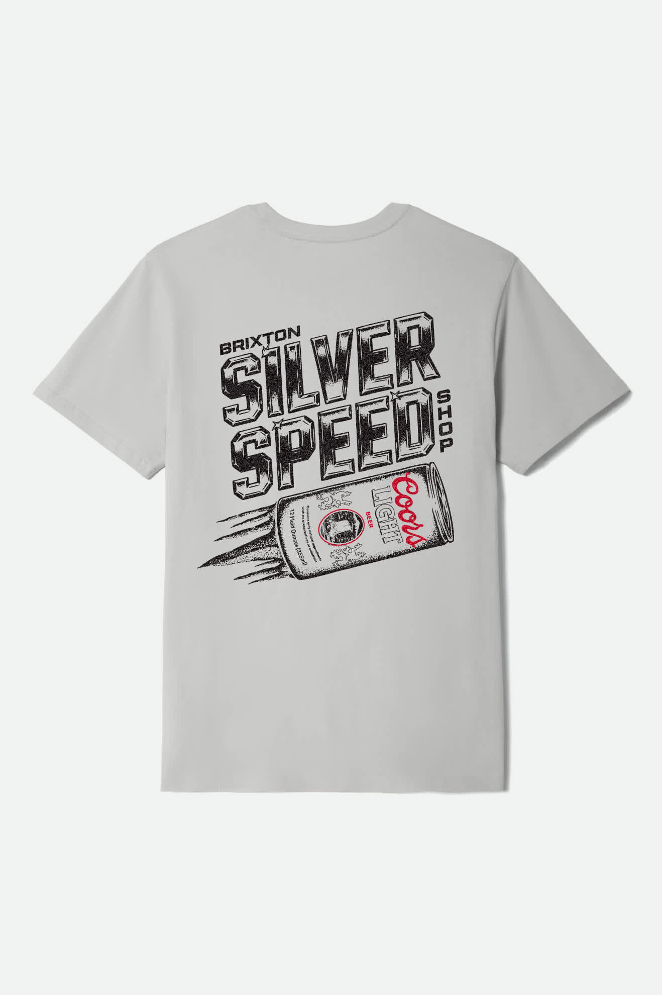 Coors Light Silver Speed S/S Standard T-Shirt Silver - Image 3