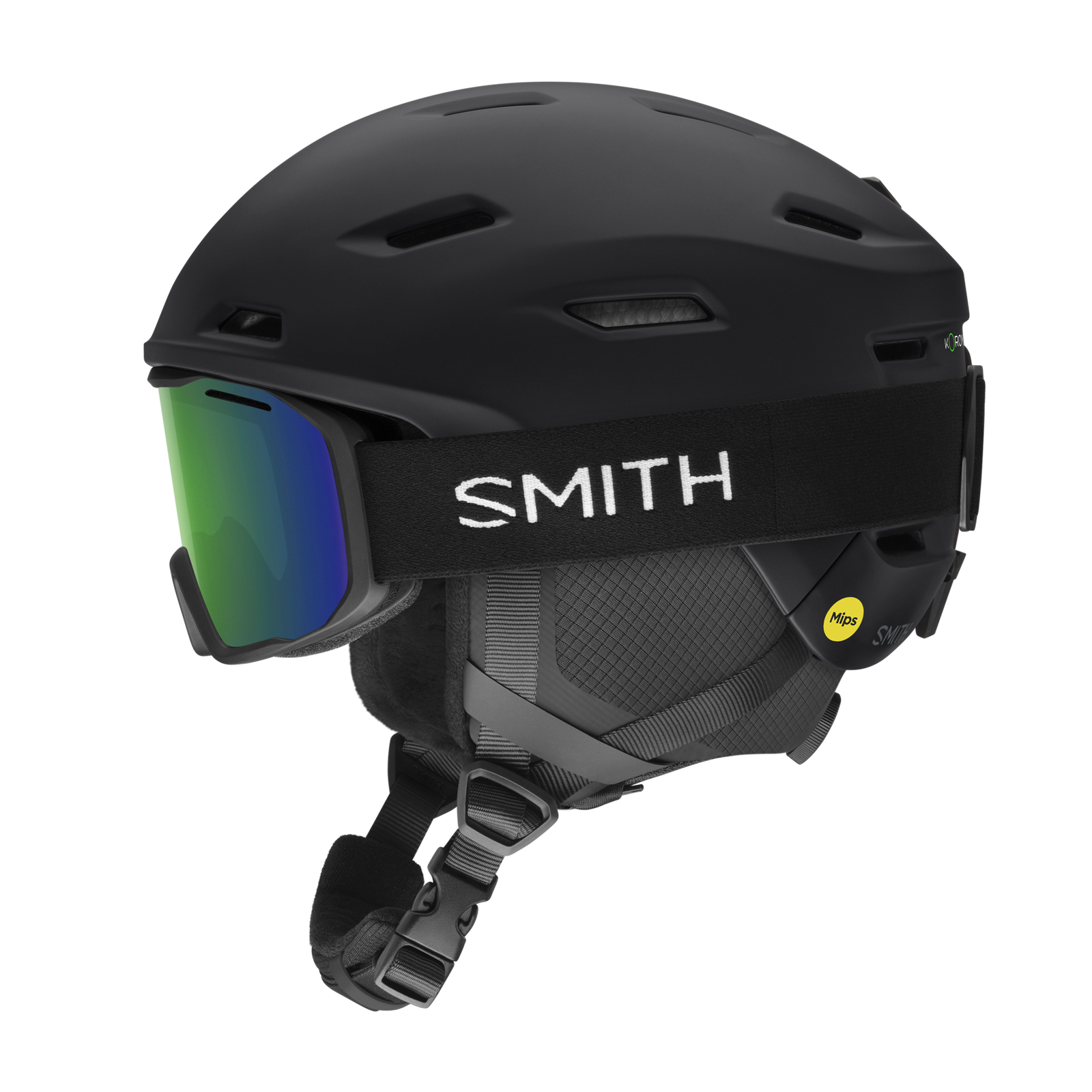 Descend Mips Round Contour Fit Snow Helmet