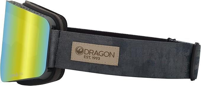 Dragon R1 OTG Snow Goggle Reclaimed with Lumalens Gold Ion and Lumalens Amber