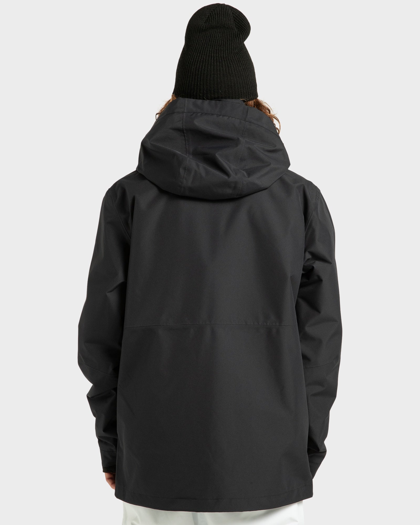 Mens Basis 30K Snowboard Jacket Black - Image 9