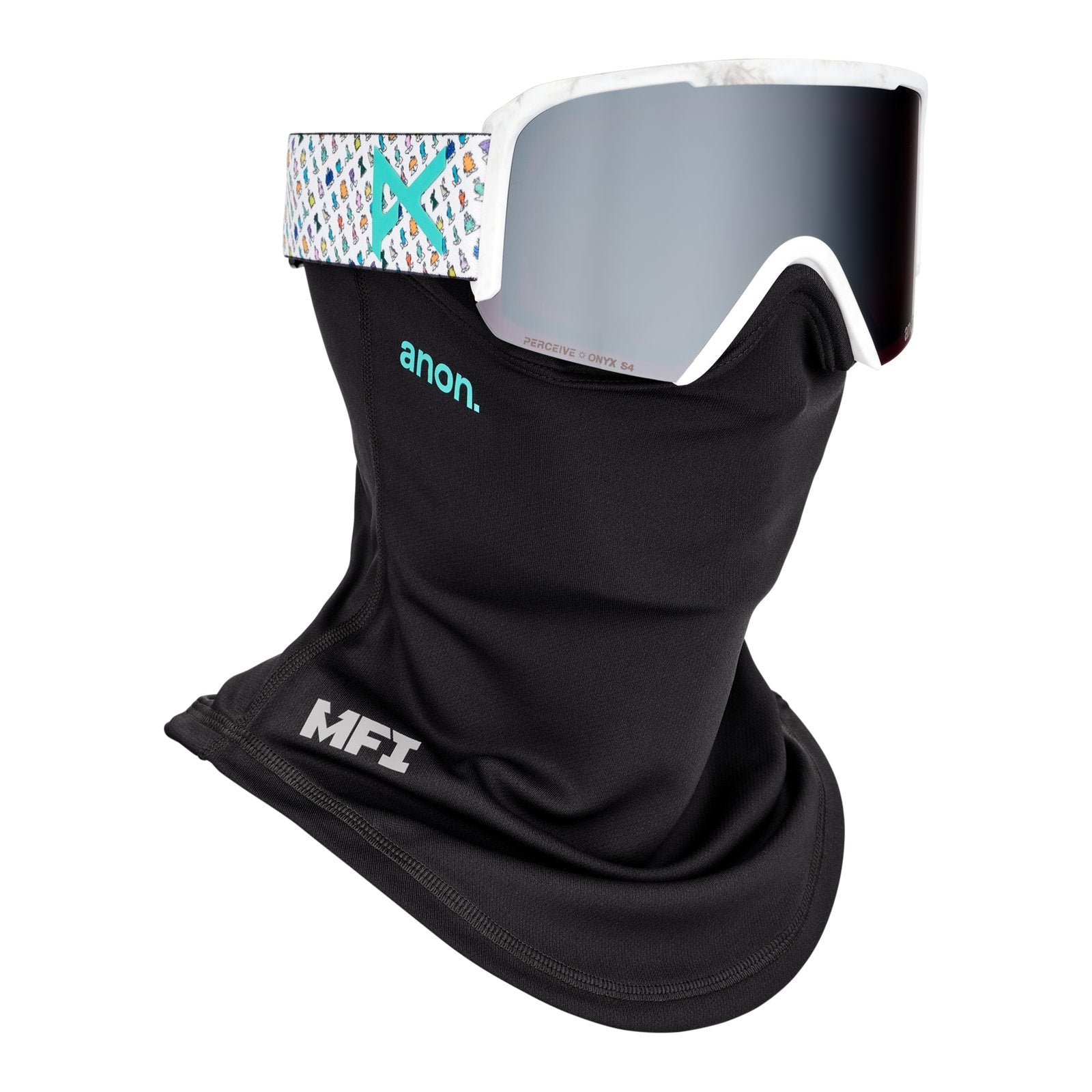 Encounters With Lucas Beaufort Nesa Low Bridge Fit Goggles + Bonus Lens + Mfi Face Mask LB Encounters - Perceive Sunny Onyx Lens (6% / S4) w/ Perceive Variable Violet Lens (34% / S2) - Image 5