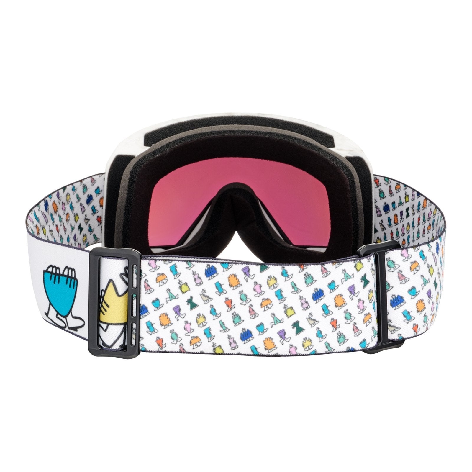 Encounters With Lucas Beaufort Nesa Low Bridge Fit Goggles + Bonus Lens + Mfi Face Mask LB Encounters - Perceive Sunny Onyx Lens (6% / S4) w/ Perceive Variable Violet Lens (34% / S2) - Image 4