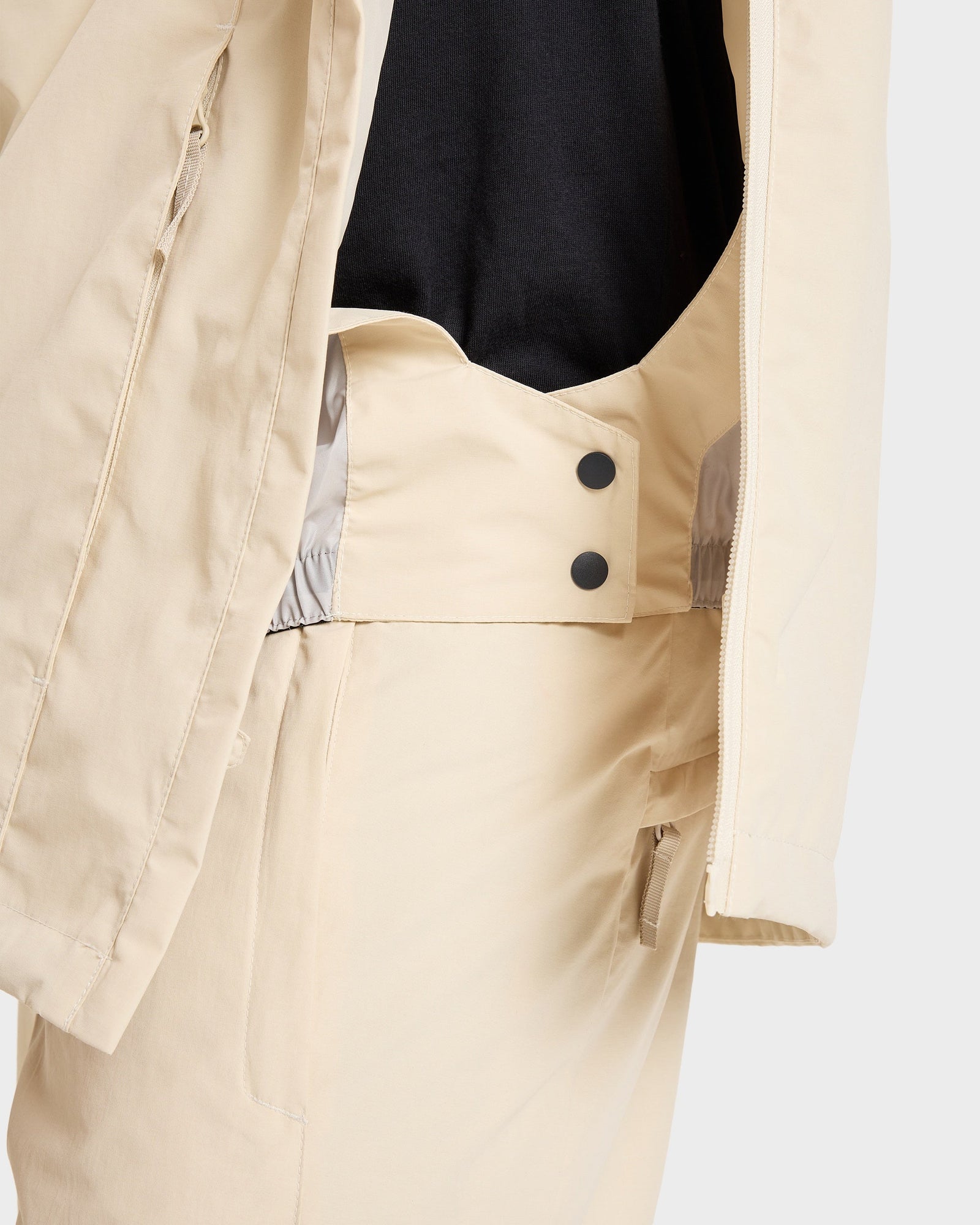 Mens Steeze Snow Jacket Bone - Image 8