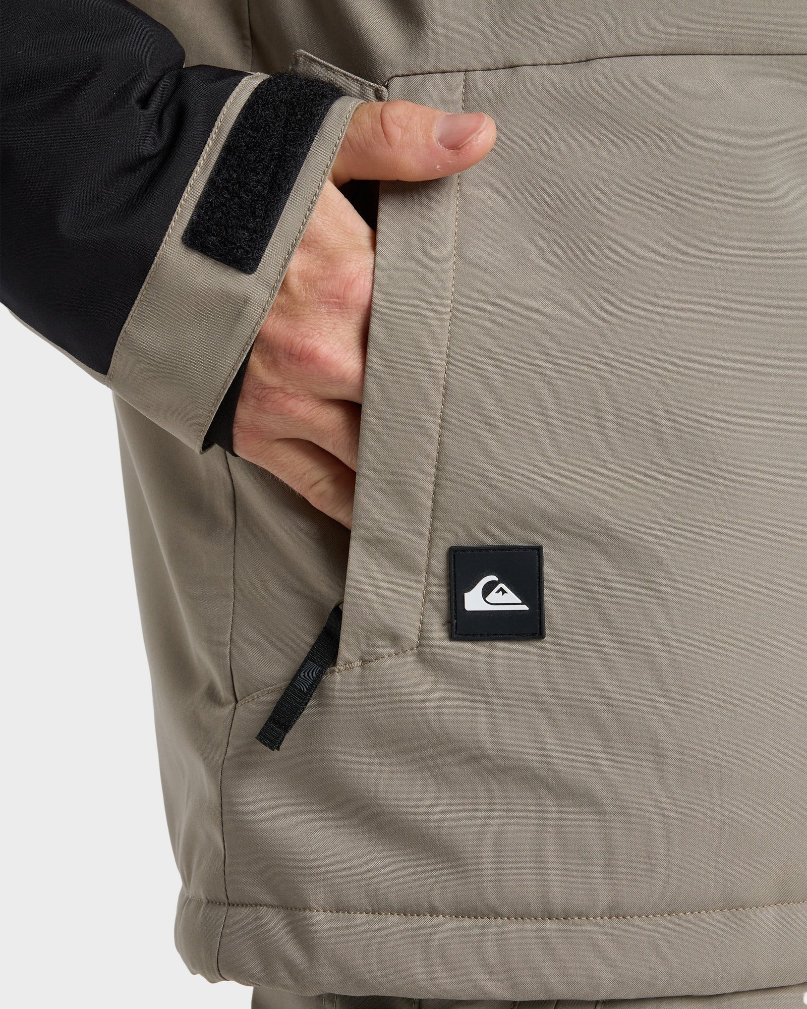 Mens Mission Block Snowboard Jacket Fallen Rock - Image 11