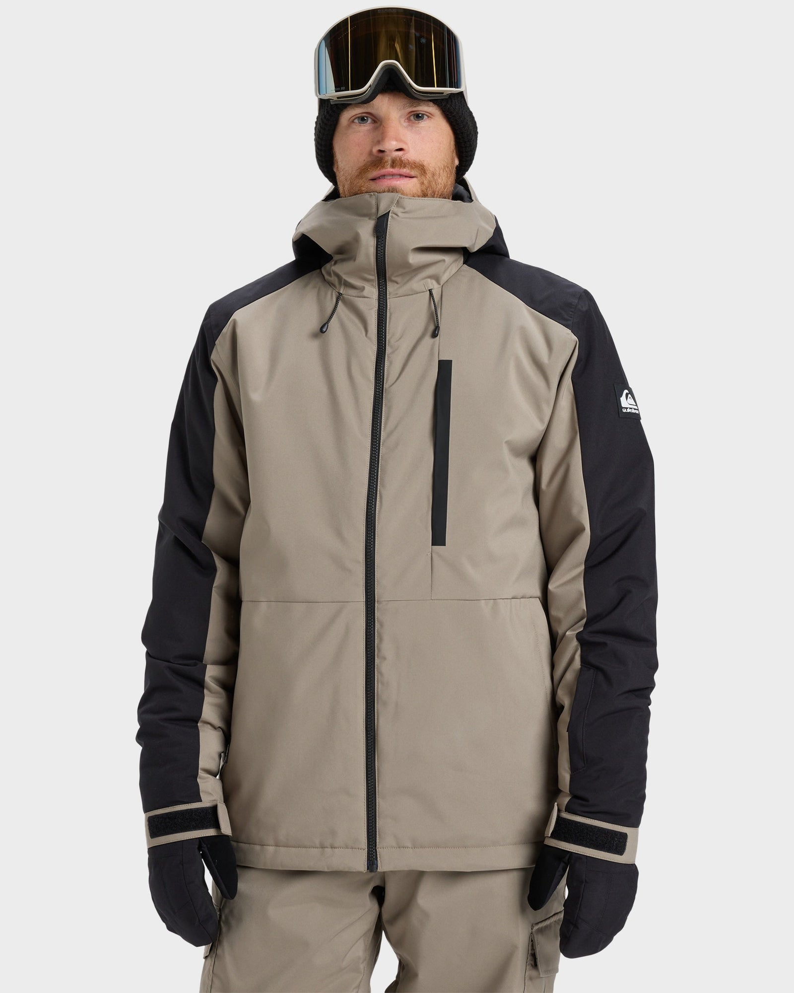 Mens Mission Block Snowboard Jacket Fallen Rock - Image 1