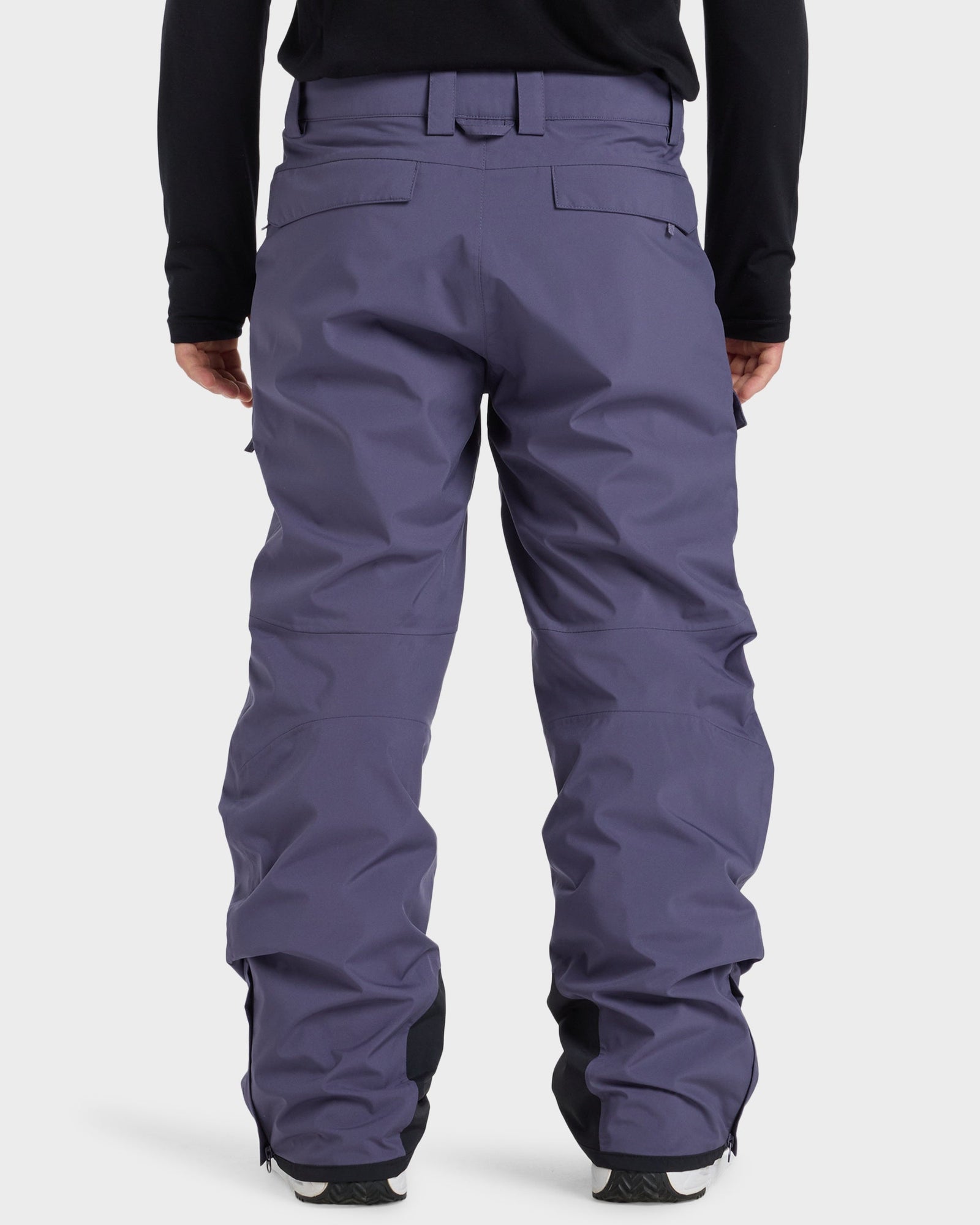 Mens Utility Snowboard Pants Graystone - Image 2