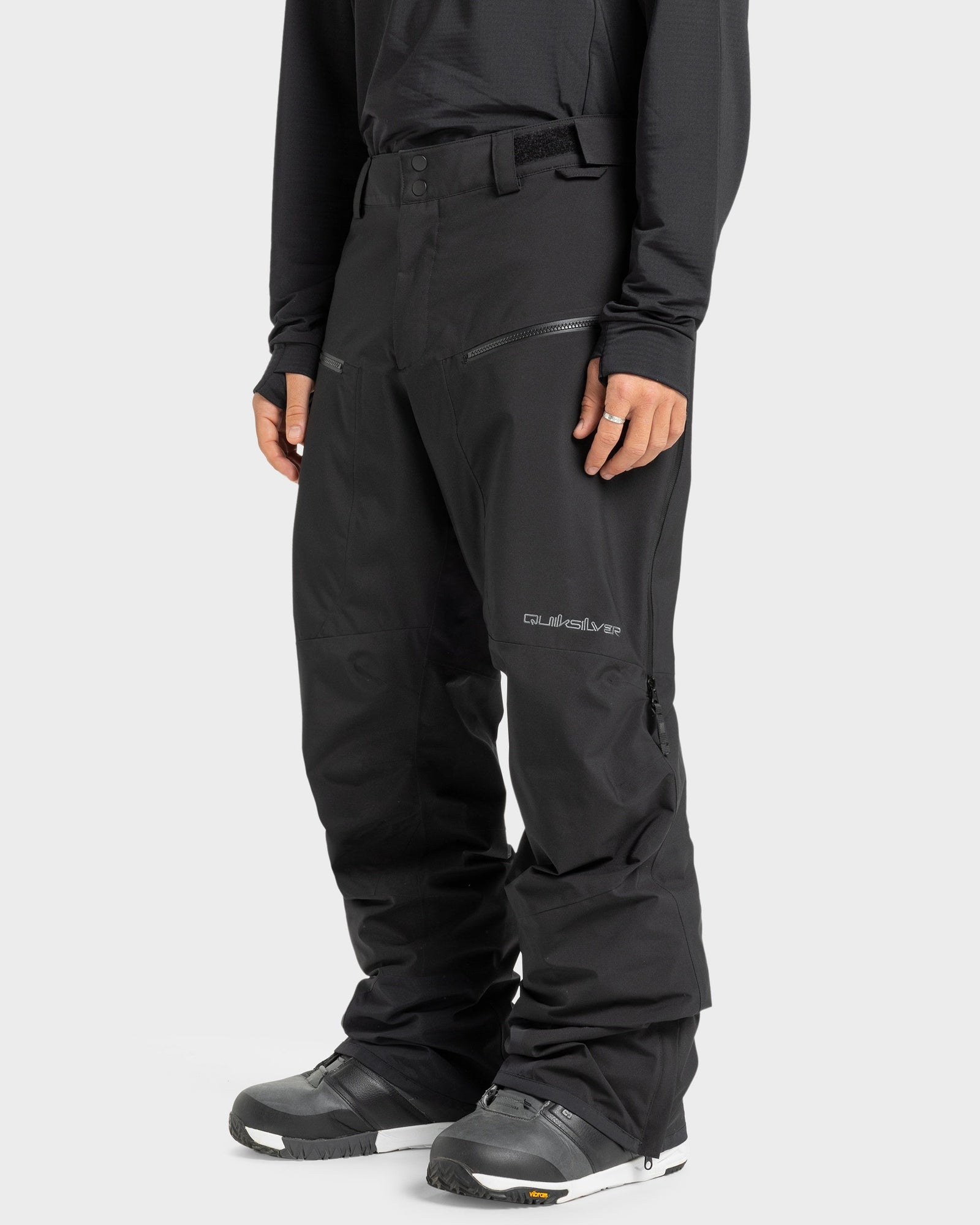 Mens Paramo Stretch 20K Snowboard Pants True Black - Image 3