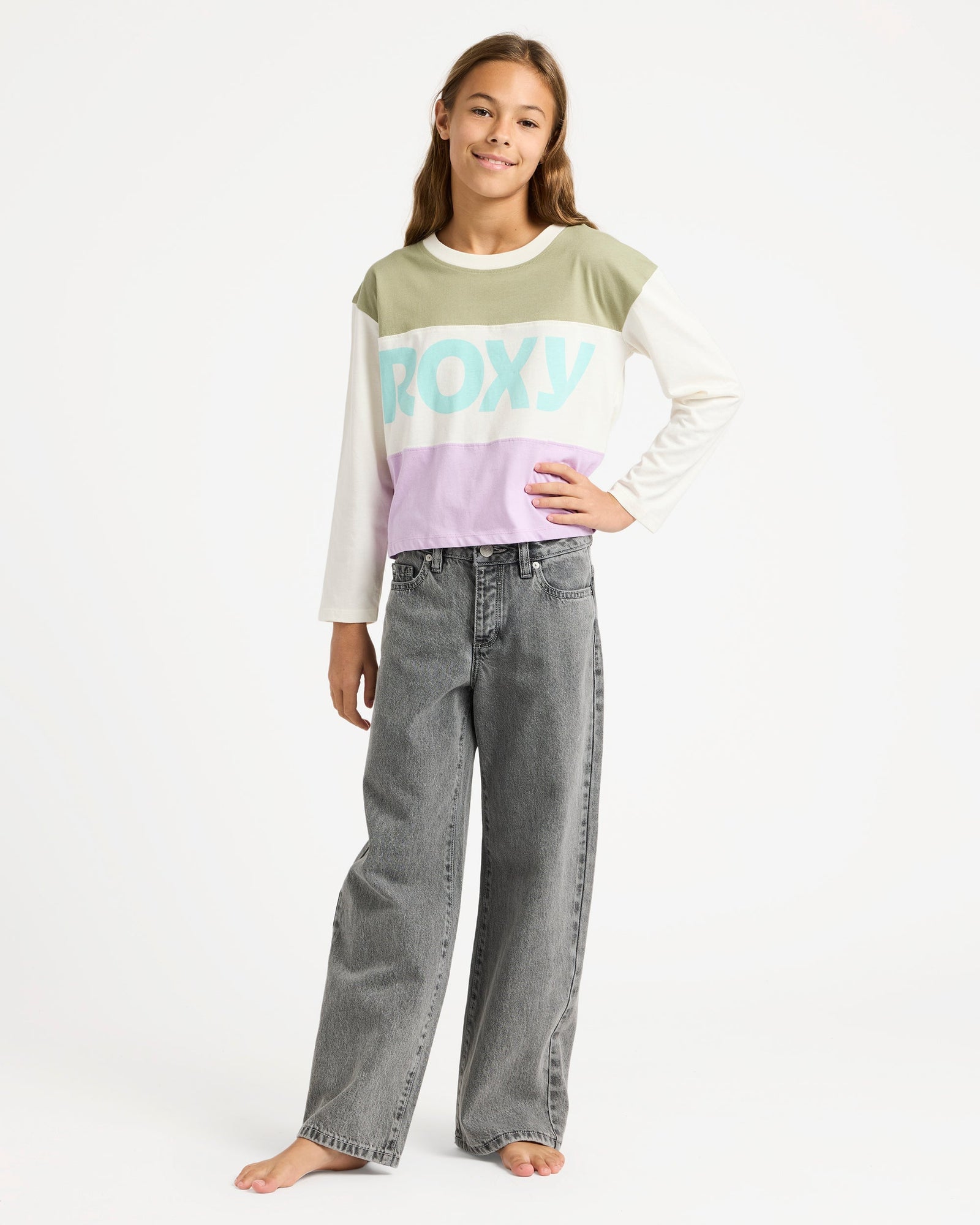 Kids Sundaze Spirit T Shirt Coconut Milk - Image 5